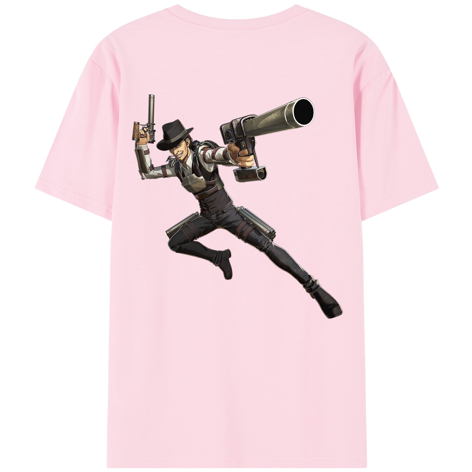 （画像用） 進撃の巨人 Attack on Titan 綿100％半袖Tシャツ（背面プリント）