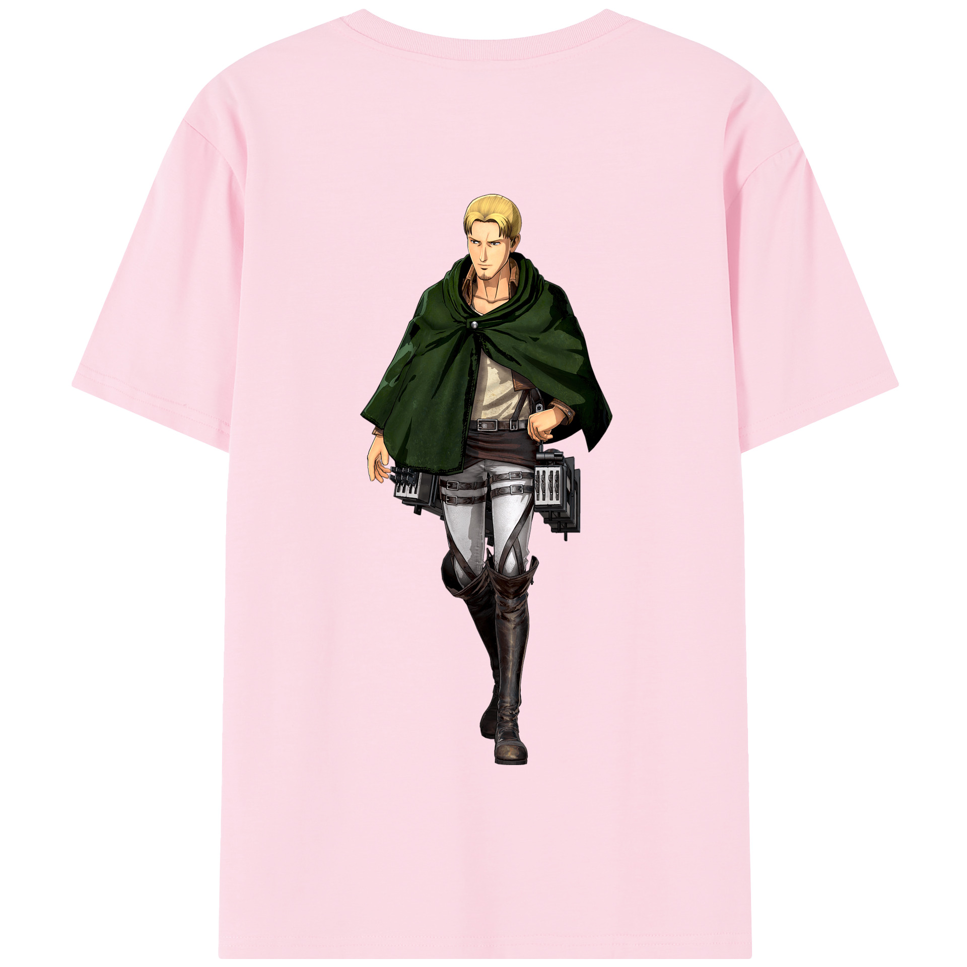 （画像用） 進撃の巨人 Attack on Titan 綿100％半袖Tシャツ（背面プリント）