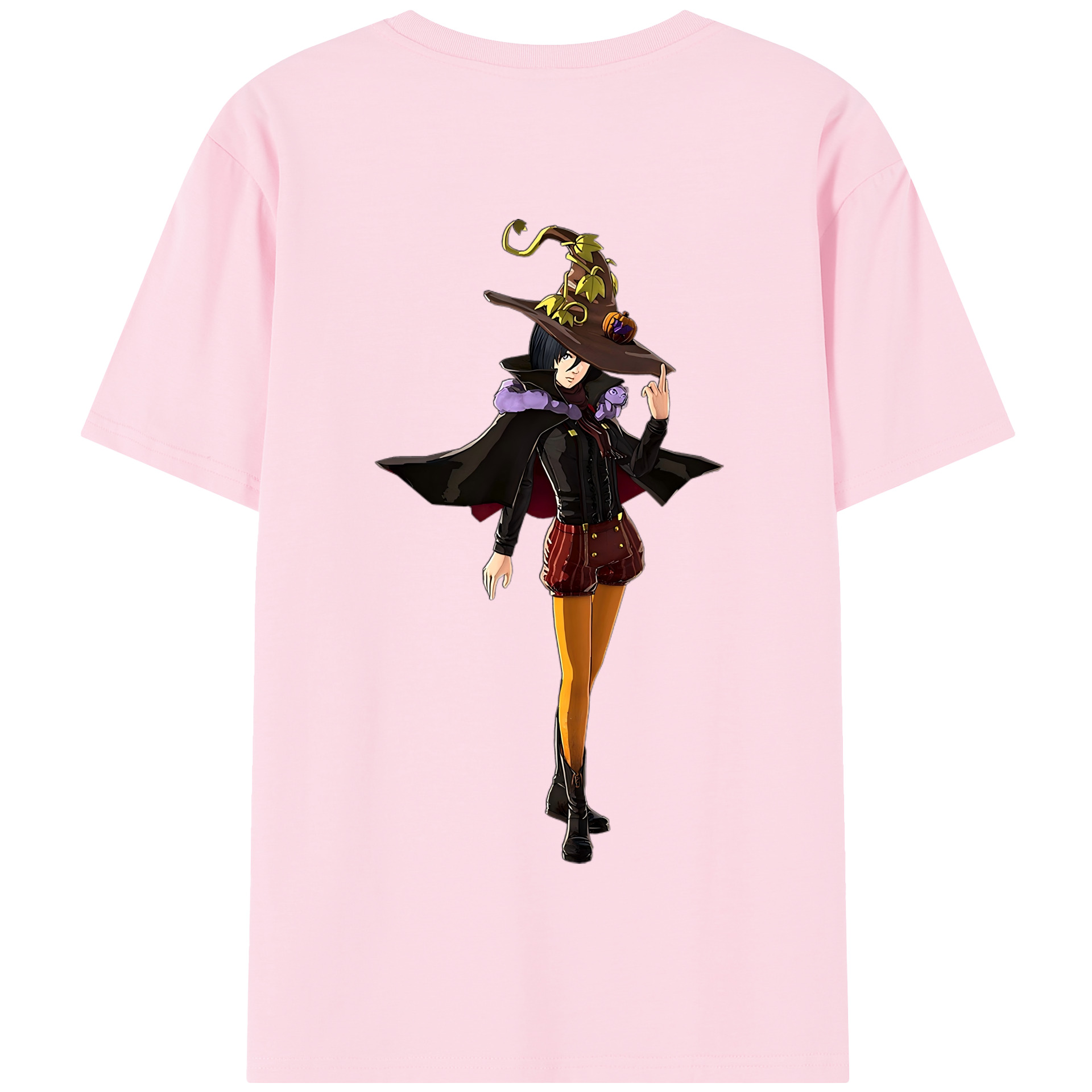 （画像用） 進撃の巨人 ミカサ·アッカーマン Attack on Titan Mikasa Ackerman 綿100％半袖Tシャツ（背面プリント）