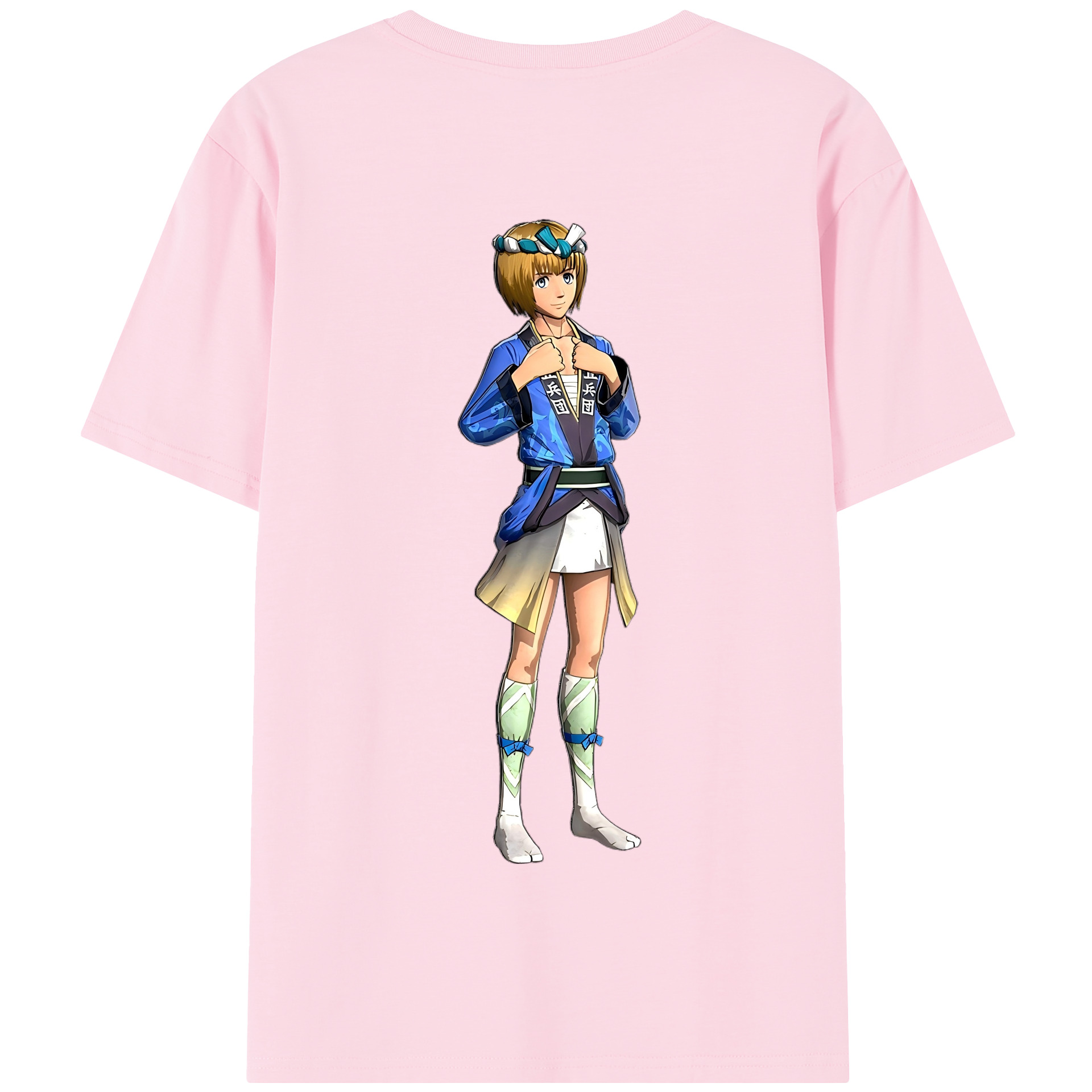 （画像用） 進撃の巨人 アルミン·アルレルト Attack on Titan Armin Arlert 綿100％半袖Tシャツ（背面プリント）