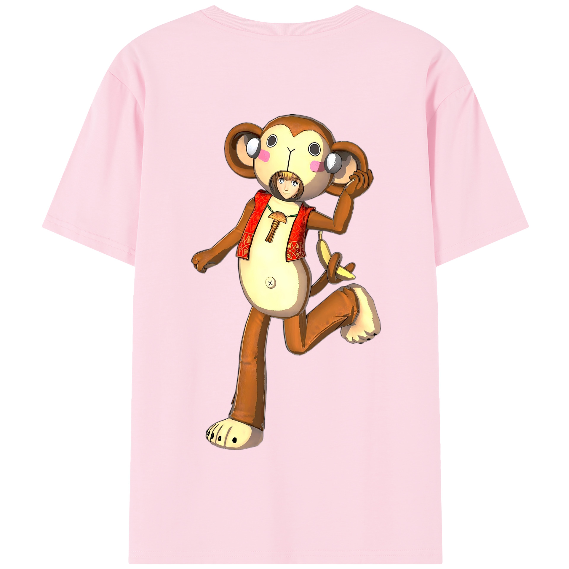 （画像用） 進撃の巨人 アルミン·アルレルト Attack on Titan Armin Arlert 綿100％半袖Tシャツ（背面プリント）