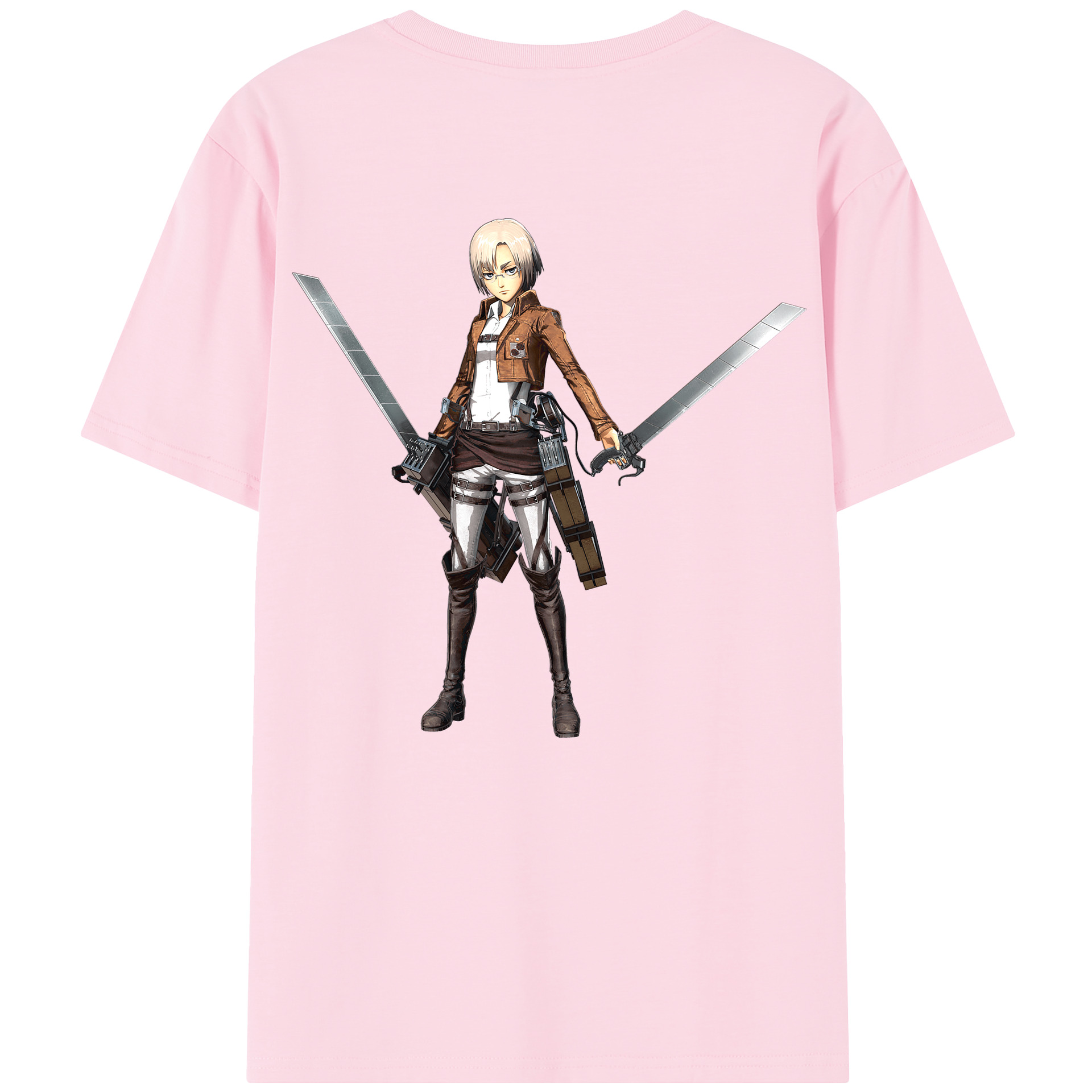 （画像用）  綿100％半袖Tシャツ（背面プリント）