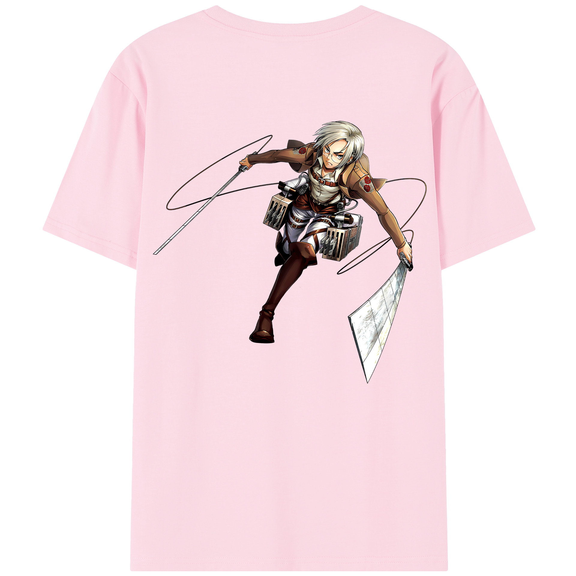 （画像用）  綿100％半袖Tシャツ（背面プリント）