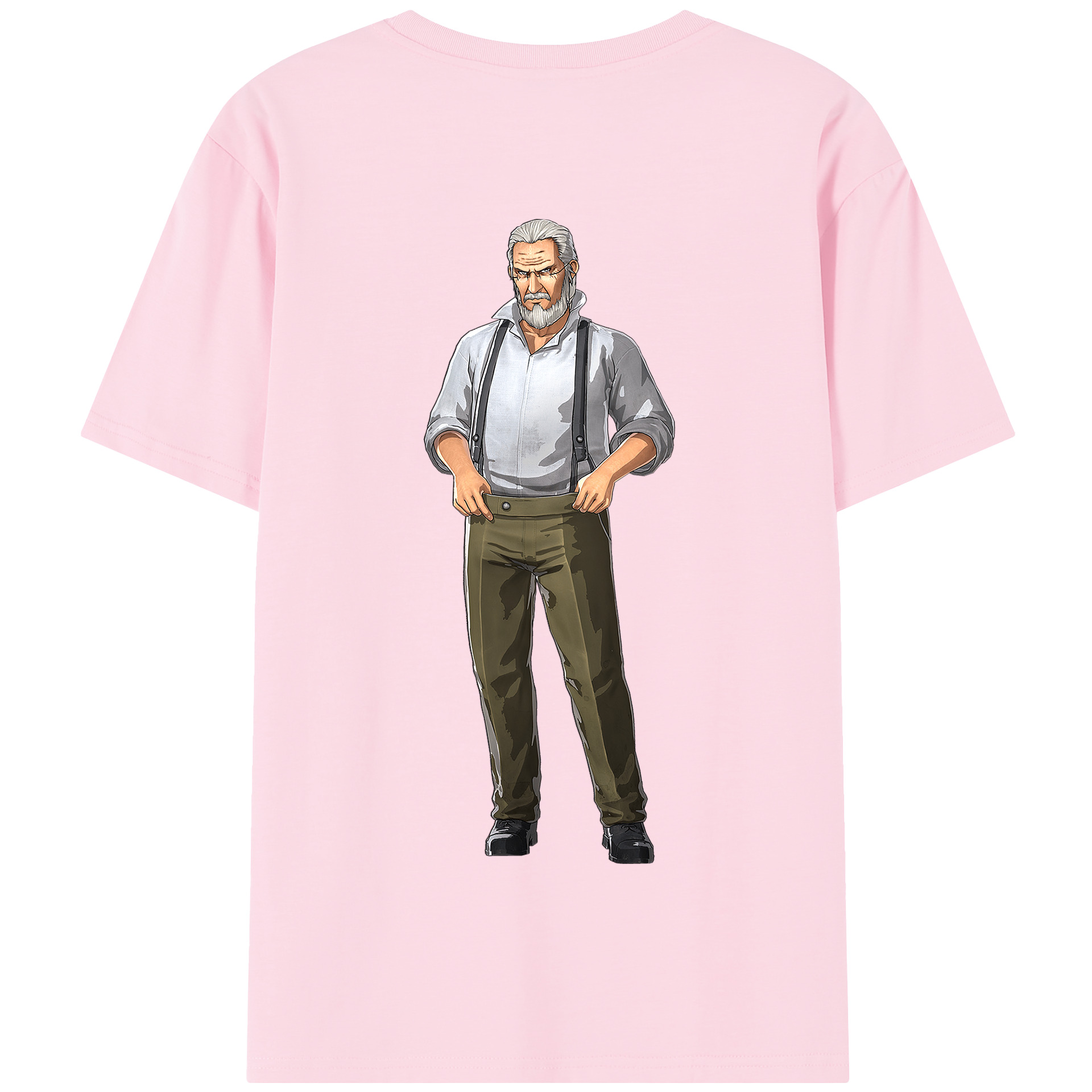 （画像用） 進撃の巨人 Attack on Titan 綿100％半袖Tシャツ（背面プリント）