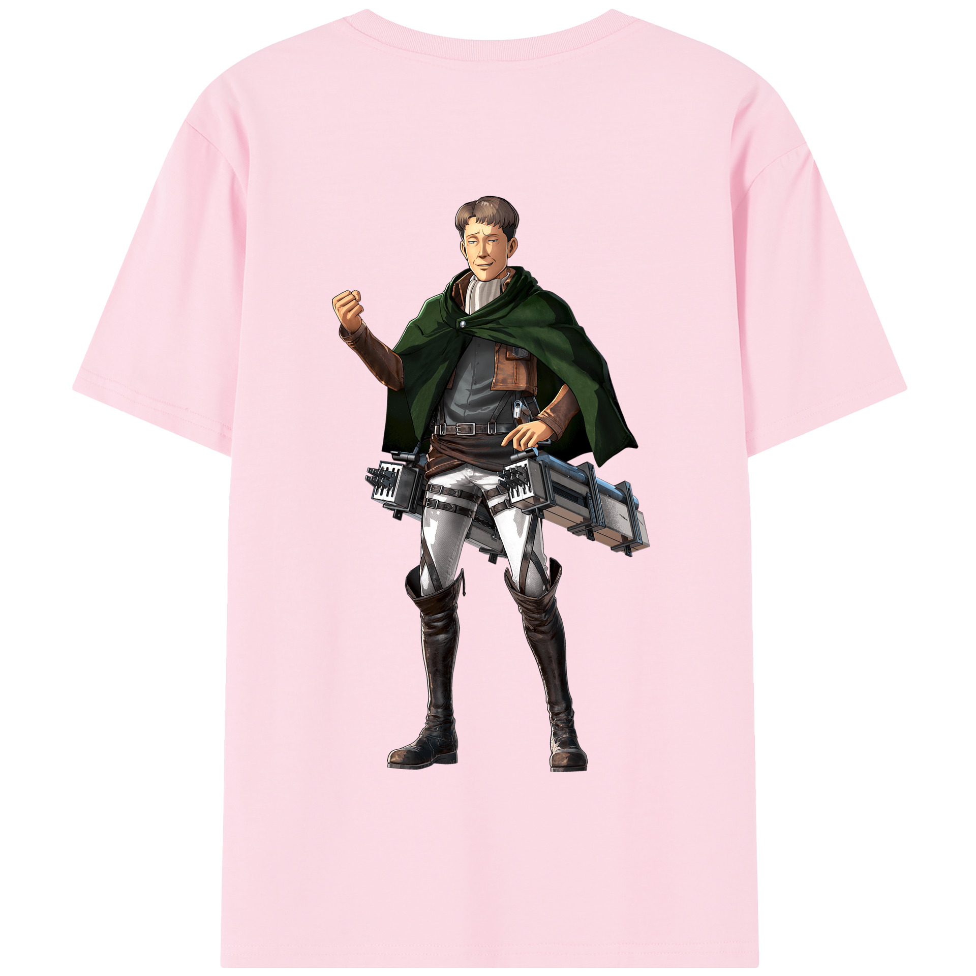 （画像用） 進撃の巨人 Attack on Titan 綿100％半袖Tシャツ（背面プリント）