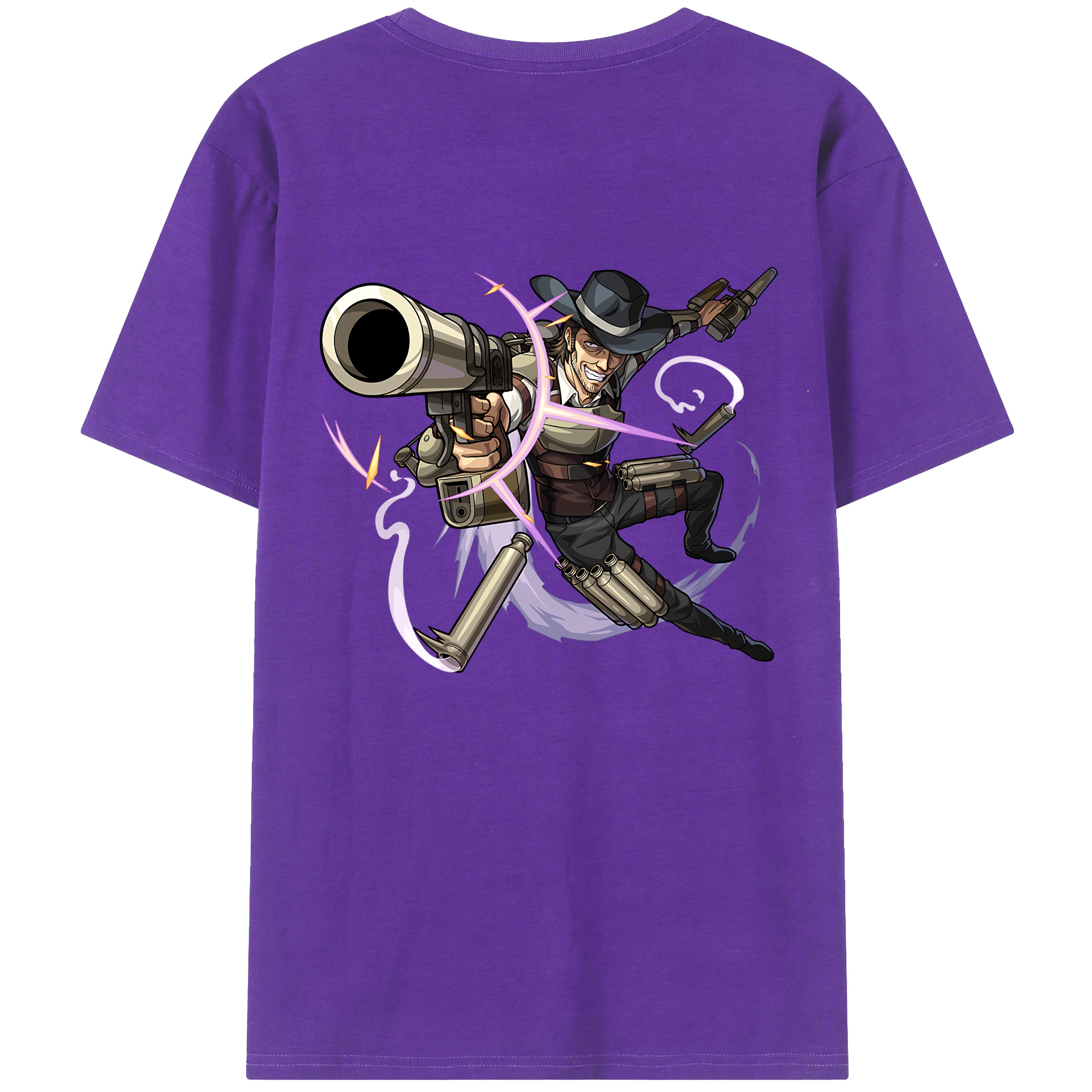（画像用） 進撃の巨人 ケニー·アッカーマン Attack on Titan Kenny Ackerman 綿100％半袖Tシャツ（背面プリント）