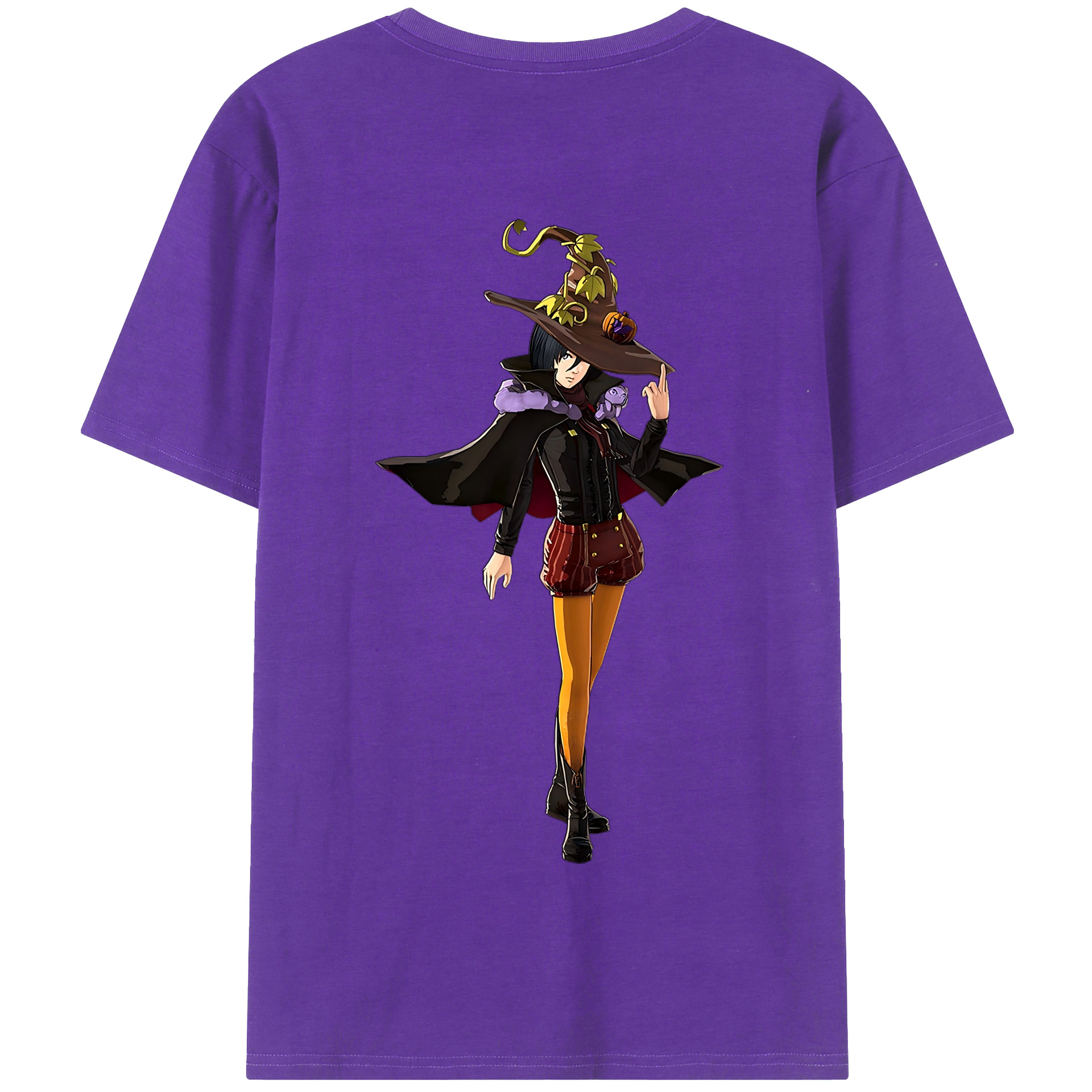 （画像用） 進撃の巨人 ミカサ·アッカーマン Attack on Titan Mikasa Ackerman 綿100％半袖Tシャツ（背面プリント）