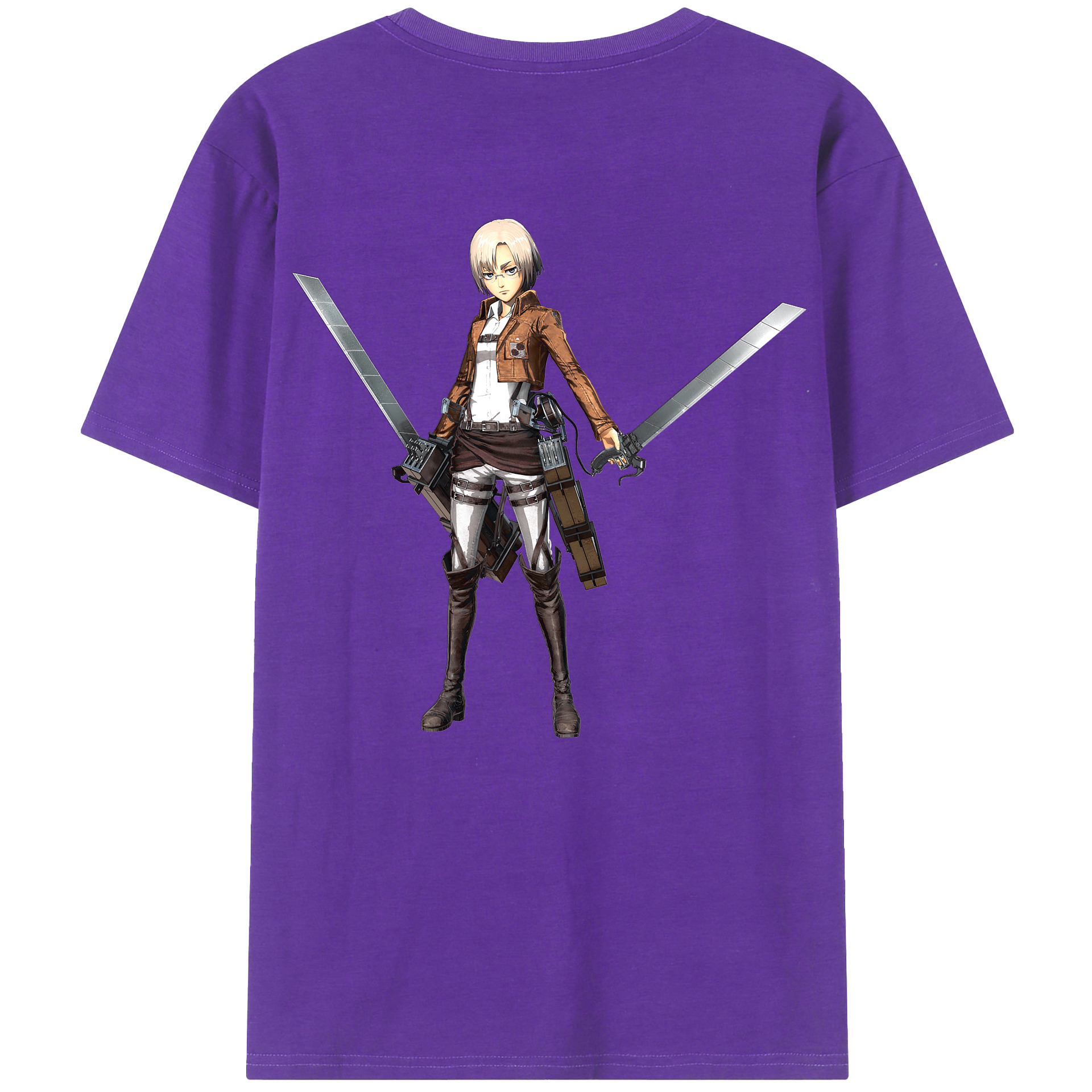 （画像用）  綿100％半袖Tシャツ（背面プリント）
