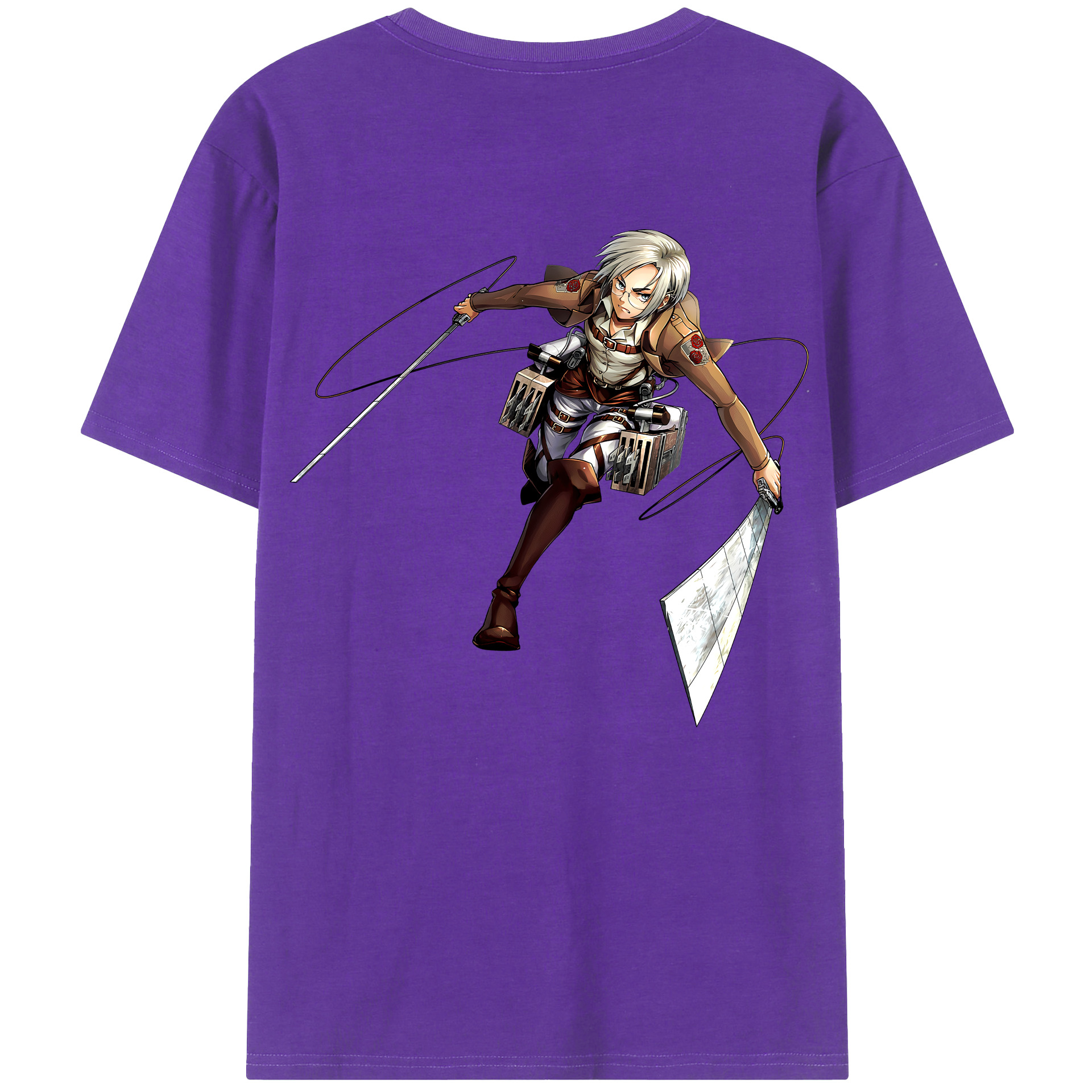 （画像用）  綿100％半袖Tシャツ（背面プリント）