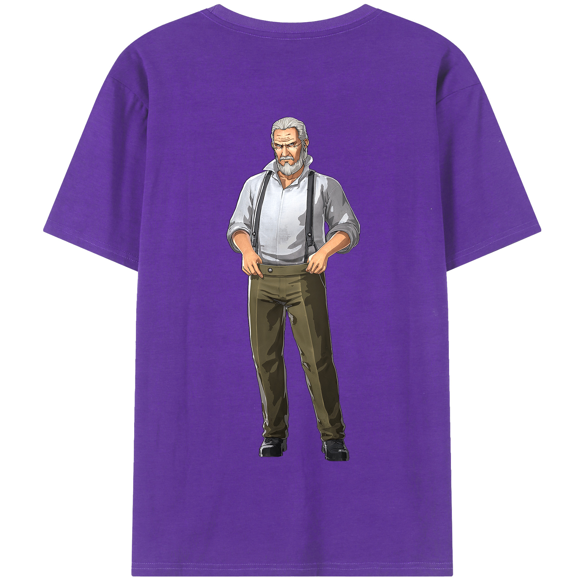 （画像用） 進撃の巨人 Attack on Titan 綿100％半袖Tシャツ（背面プリント）