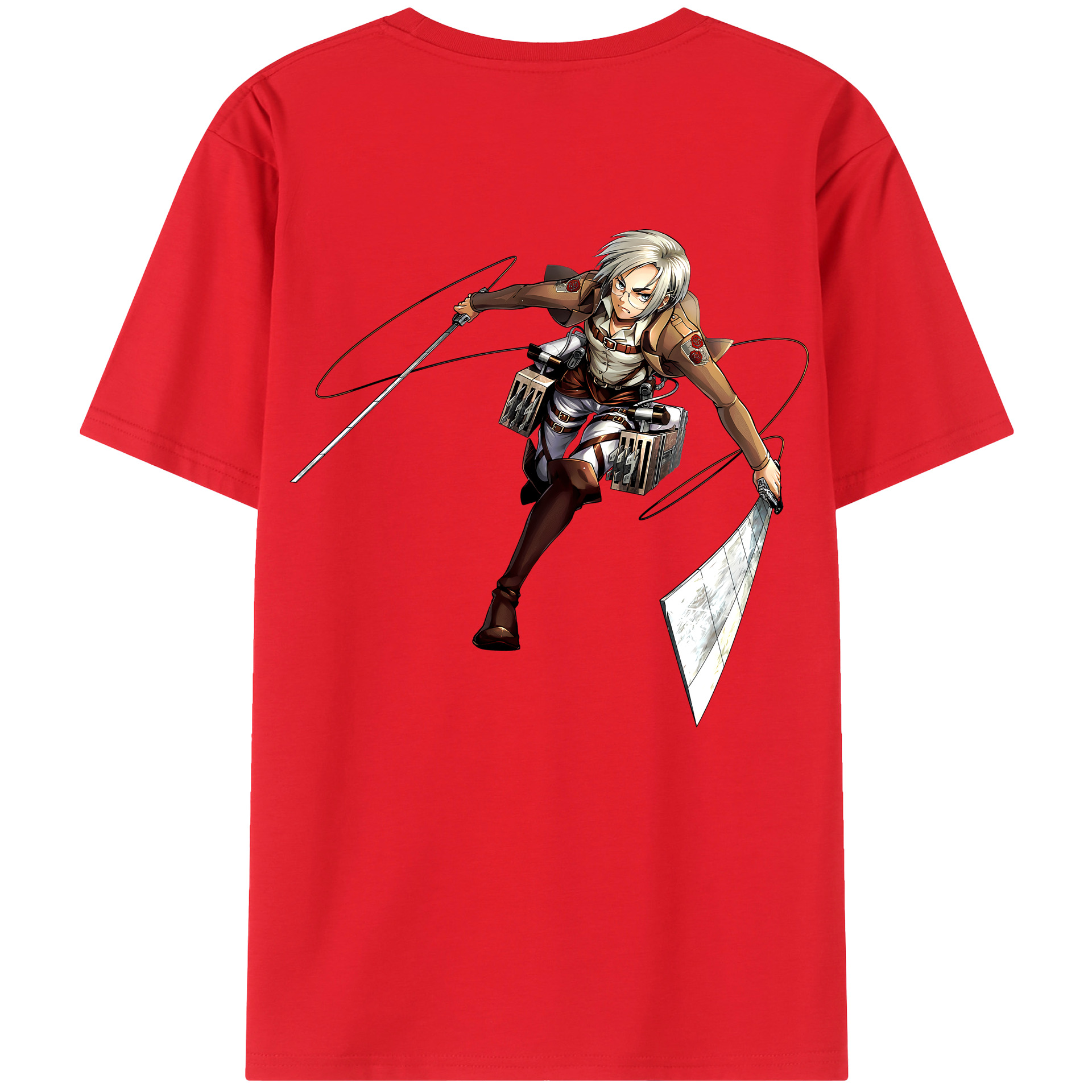 （画像用）  綿100％半袖Tシャツ（背面プリント）