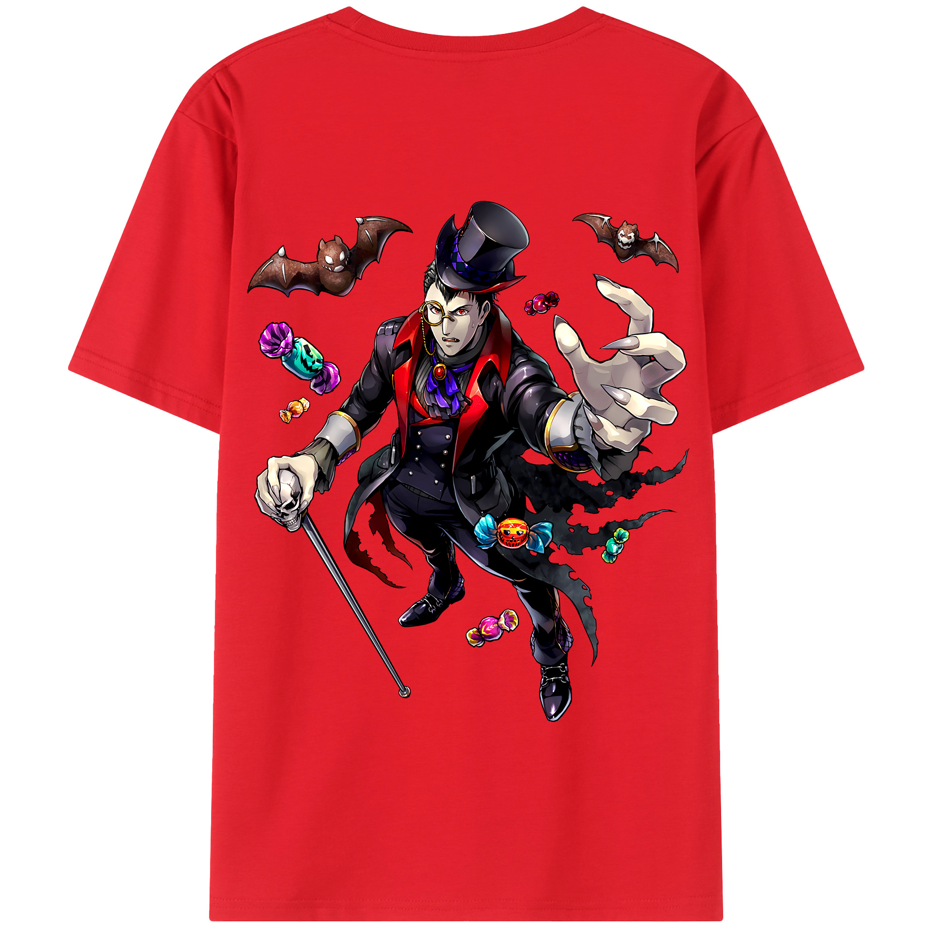 （画像用） 進撃の巨人 Attack on Titan 綿100％半袖Tシャツ（背面プリント）
