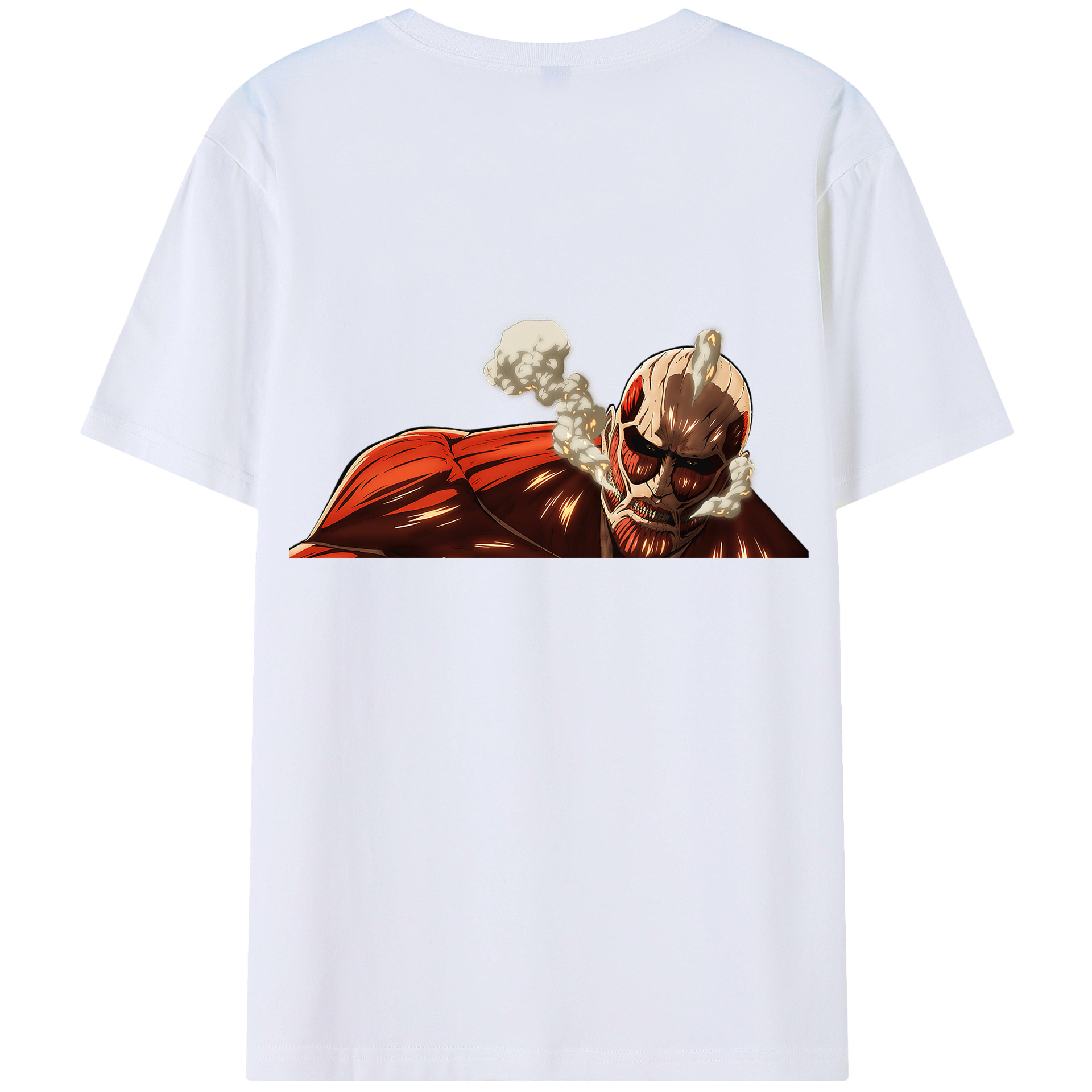 （画像用） 進撃の巨人 Attack on Titan 綿100％半袖Tシャツ（背面プリント）