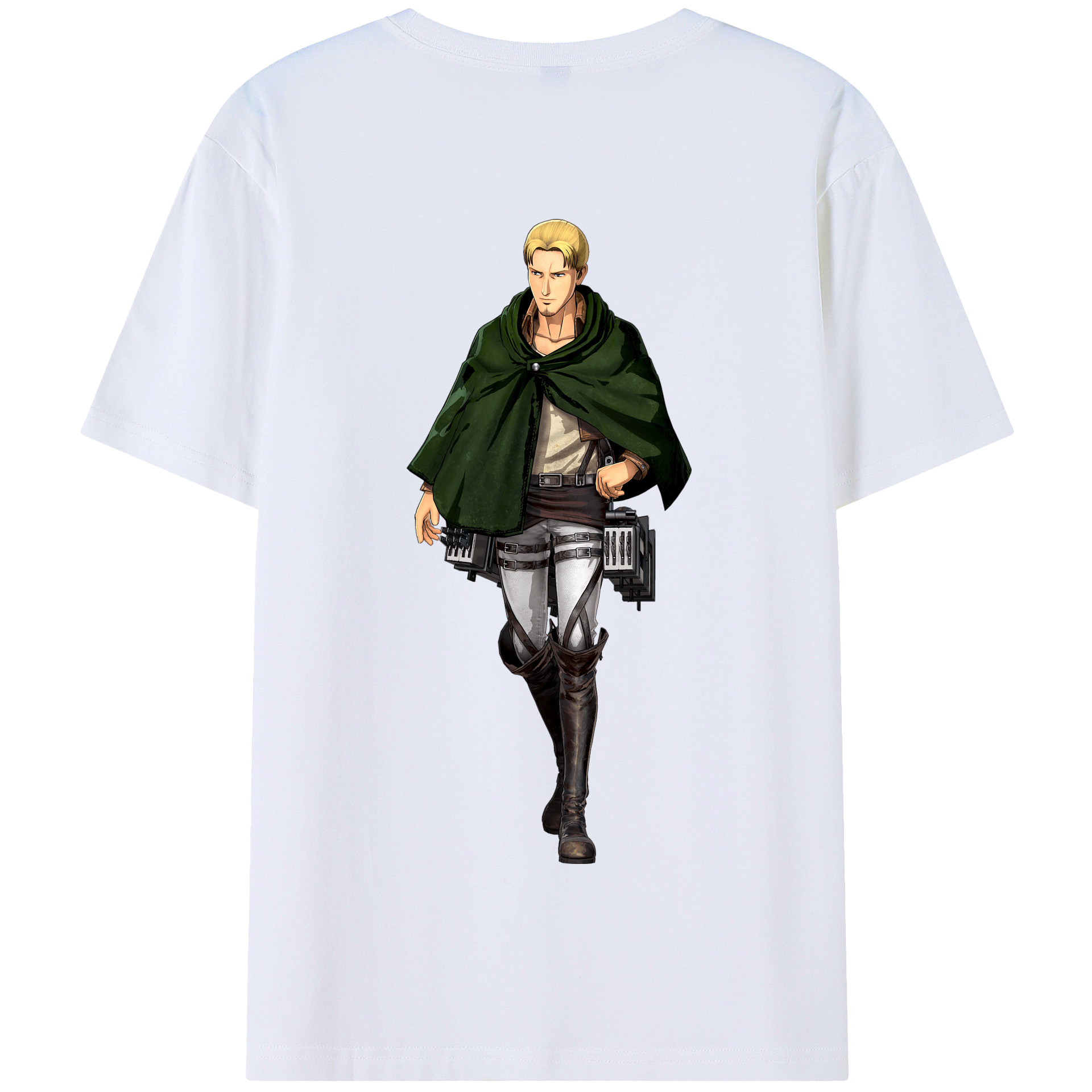 （画像用） 進撃の巨人 Attack on Titan 綿100％半袖Tシャツ（背面プリント）