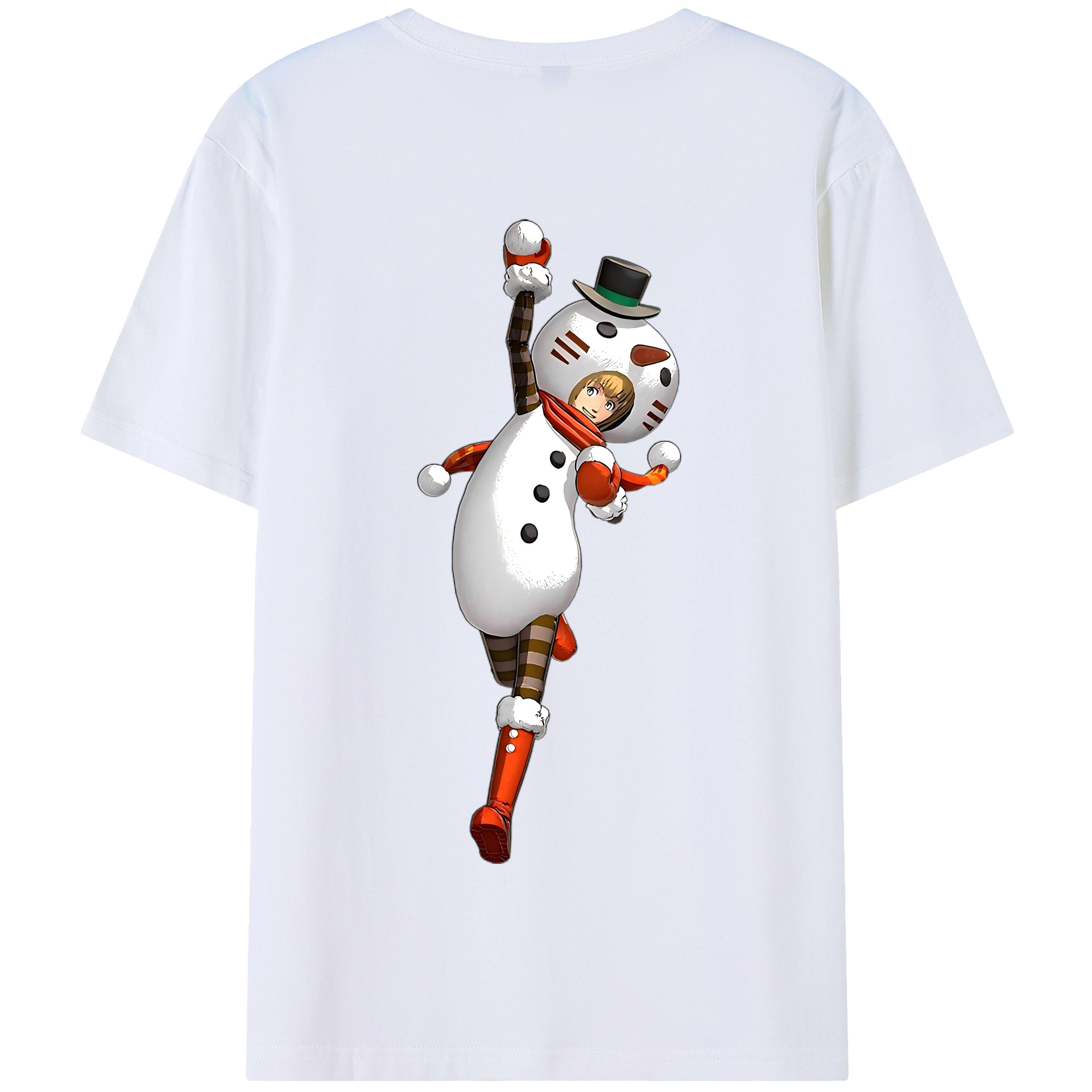 （画像用） 進撃の巨人 アルミン·アルレルト Attack on Titan Armin Arlert 綿100％半袖Tシャツ（背面プリント）