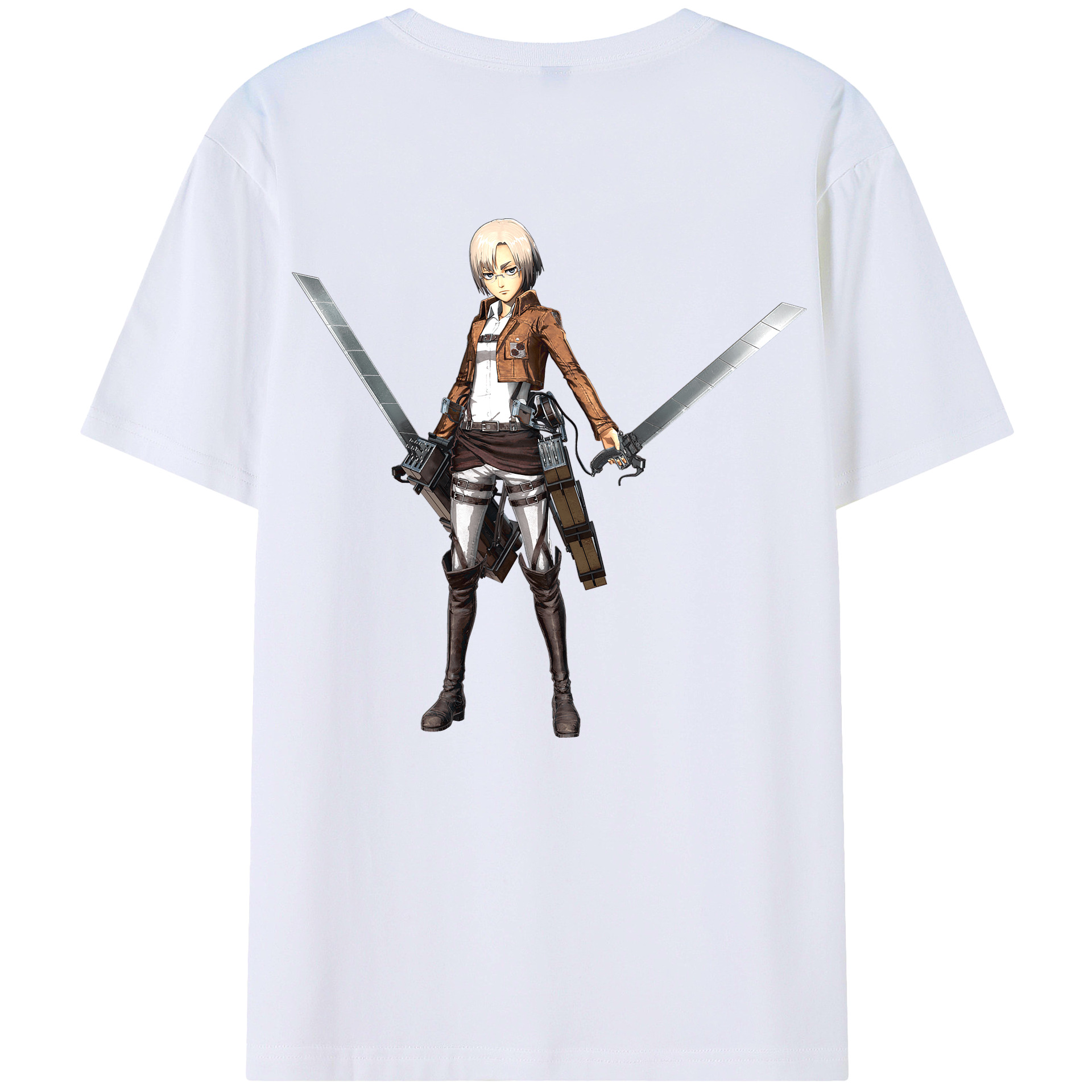 （画像用）  綿100％半袖Tシャツ（背面プリント）