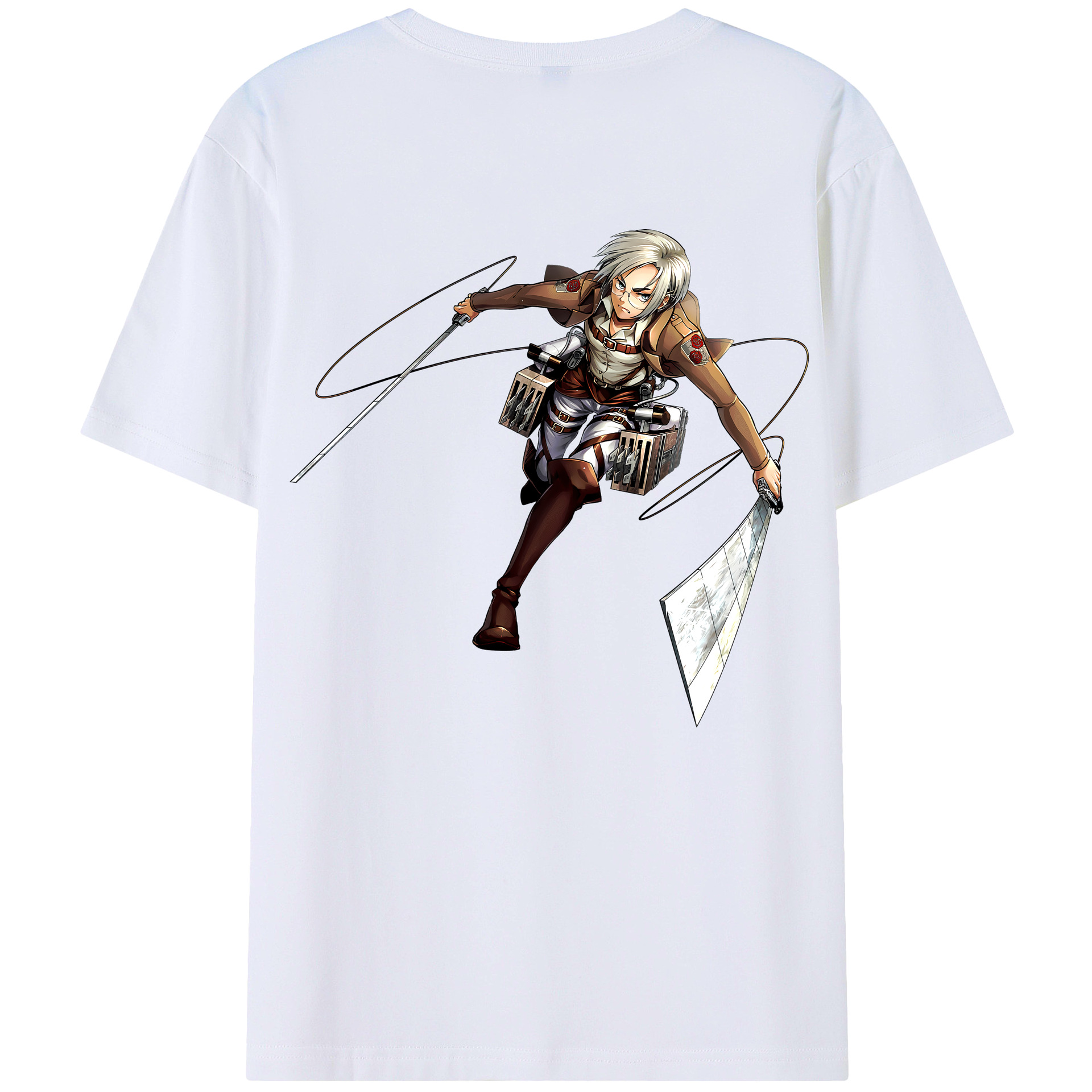 （画像用）  綿100％半袖Tシャツ（背面プリント）