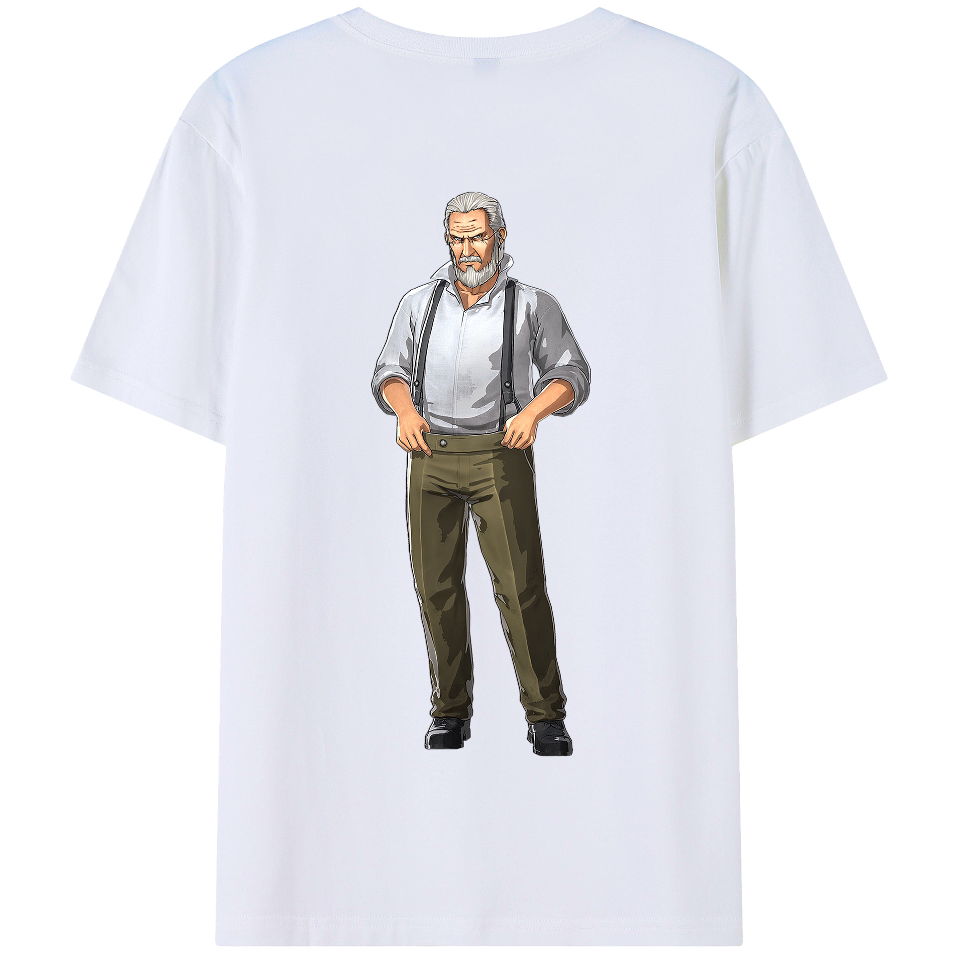 （画像用） 進撃の巨人 Attack on Titan 綿100％半袖Tシャツ（背面プリント）
