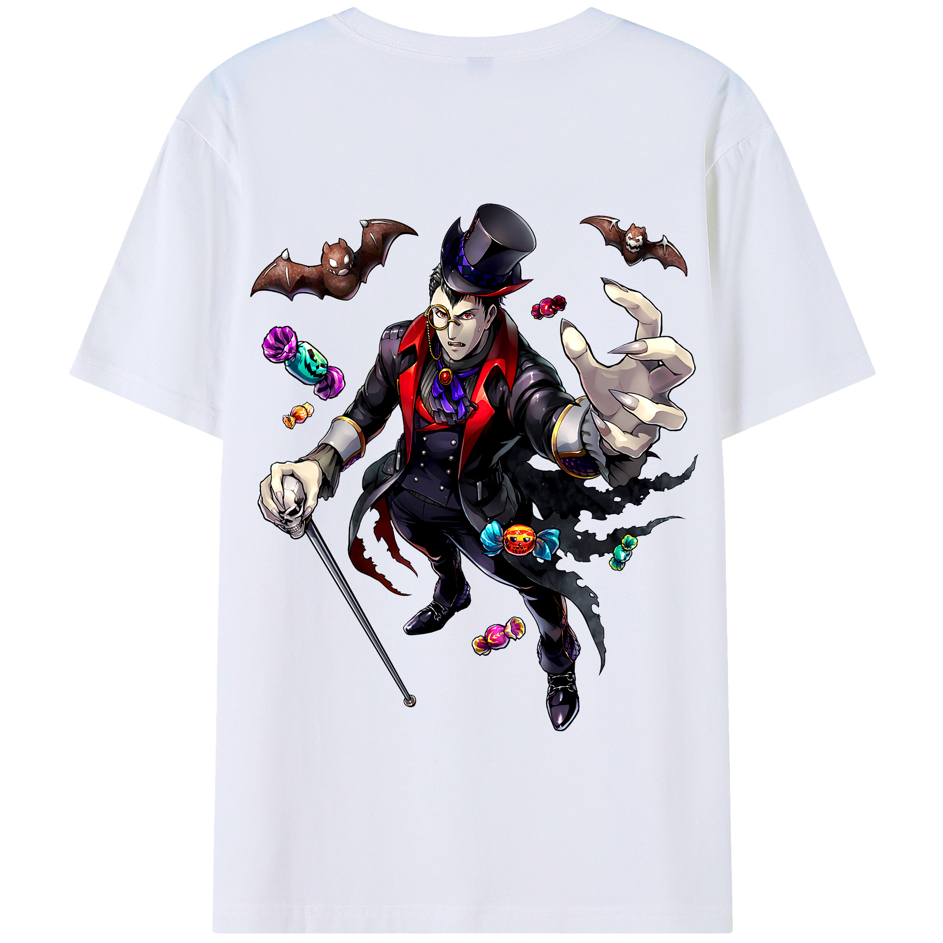 （画像用） 進撃の巨人 Attack on Titan 綿100％半袖Tシャツ（背面プリント）