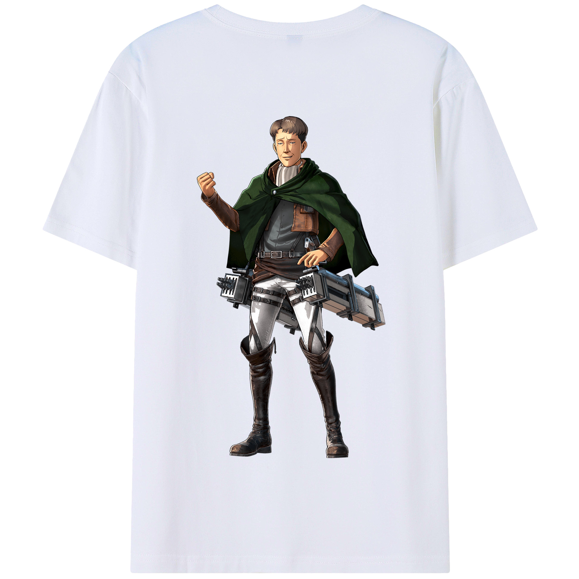 （画像用） 進撃の巨人 Attack on Titan 綿100％半袖Tシャツ（背面プリント）