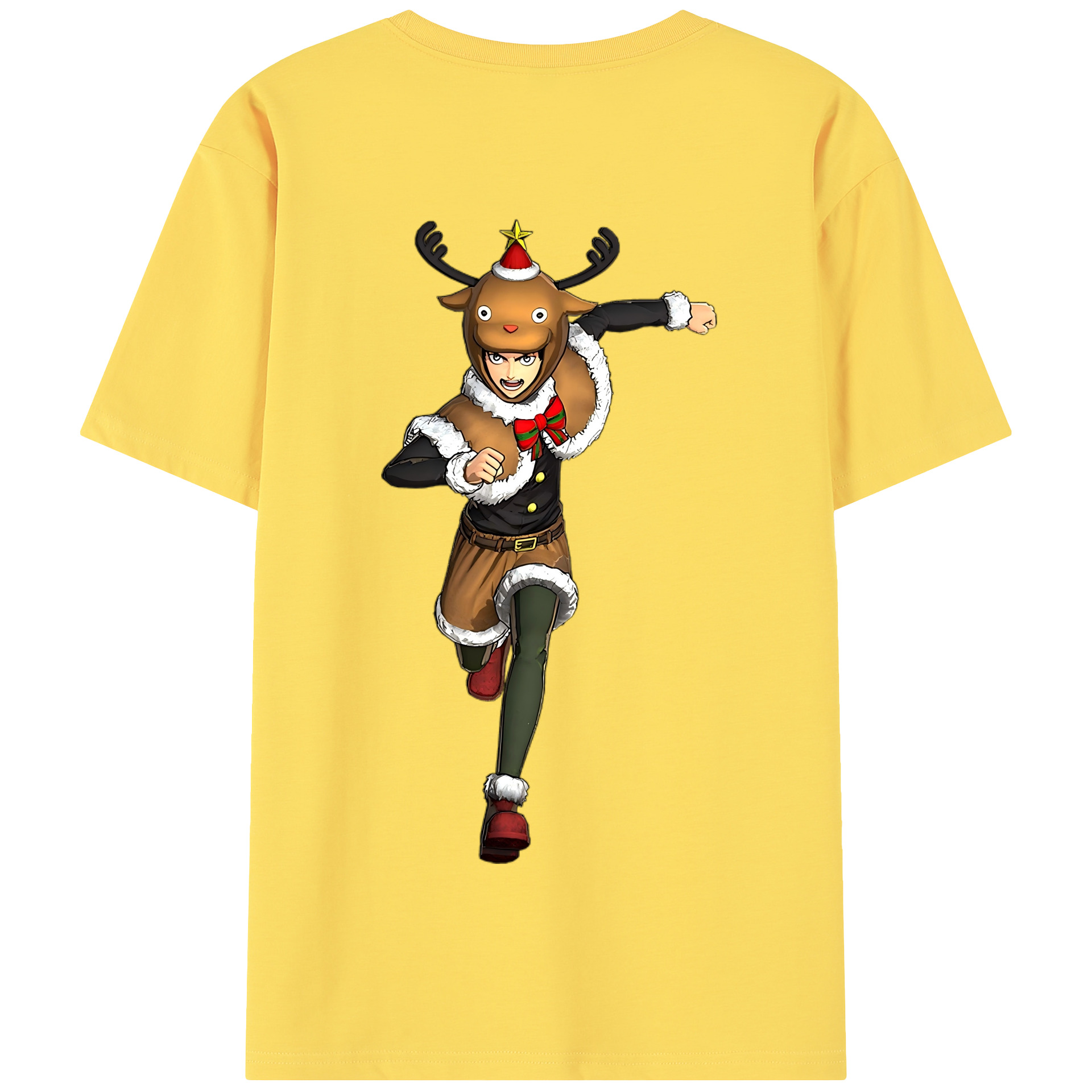 （画像用） 進撃の巨人 エレン･イェーガー Attack on Titan Eren Jäger 綿100％半袖Tシャツ（背面プリント）