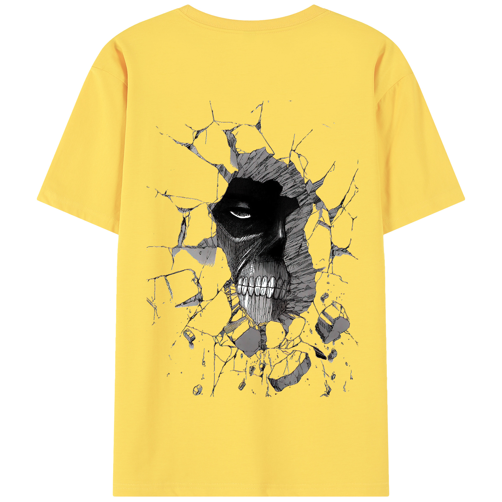 （画像用） 進撃の巨人 Attack on Titan 綿100％半袖Tシャツ（背面プリント）