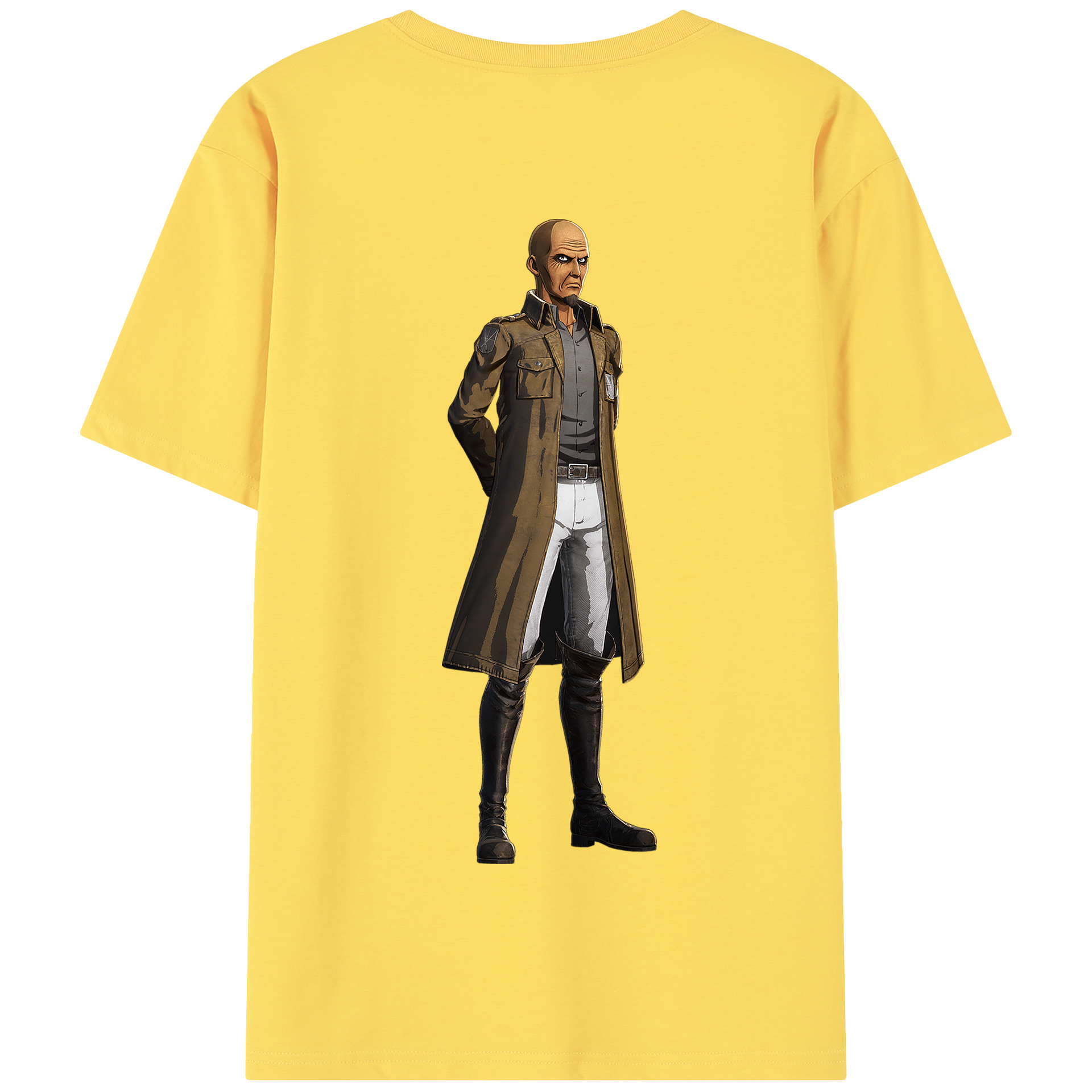 （画像用） 進撃の巨人 Attack on Titan 綿100％半袖Tシャツ（背面プリント）
