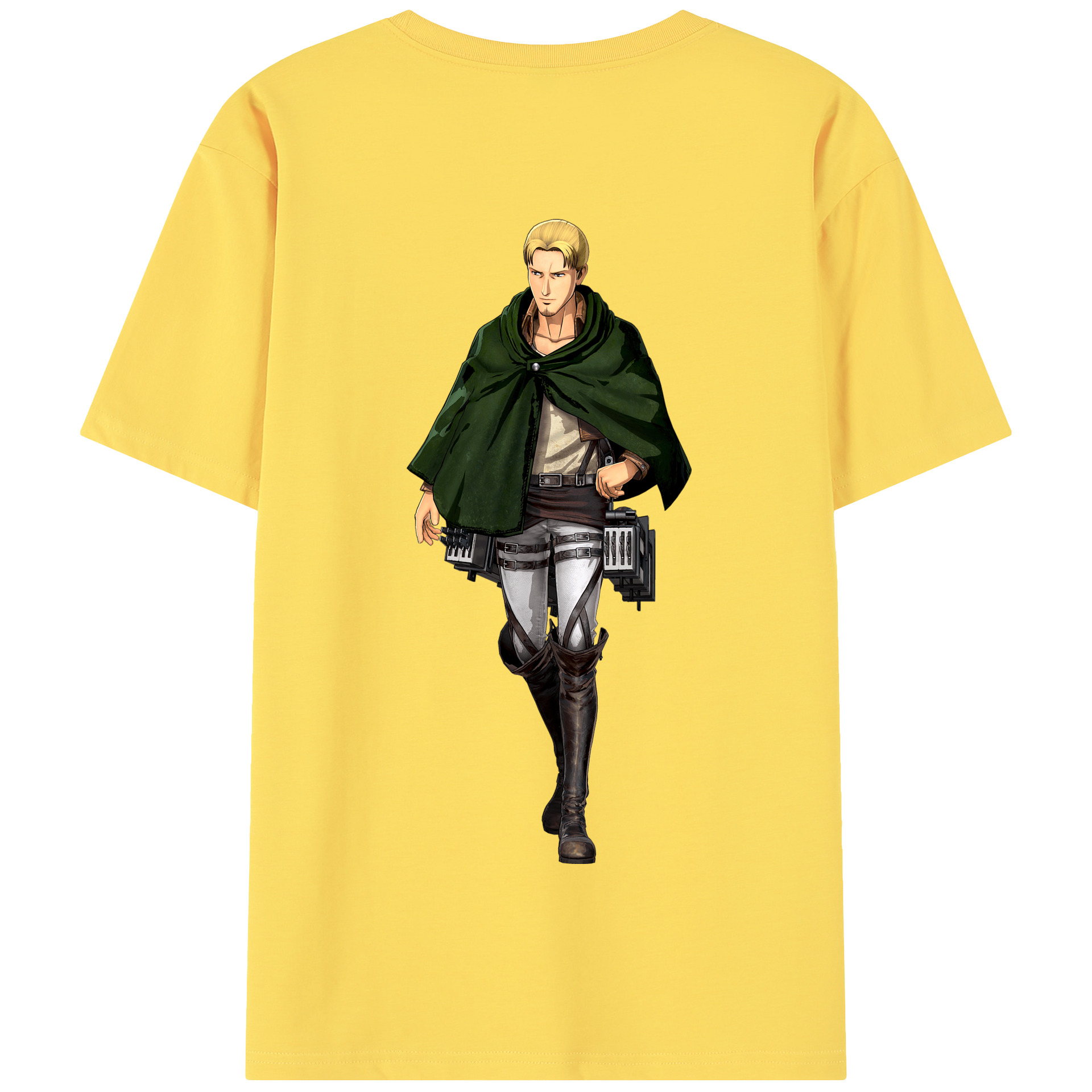 （画像用） 進撃の巨人 Attack on Titan 綿100％半袖Tシャツ（背面プリント）