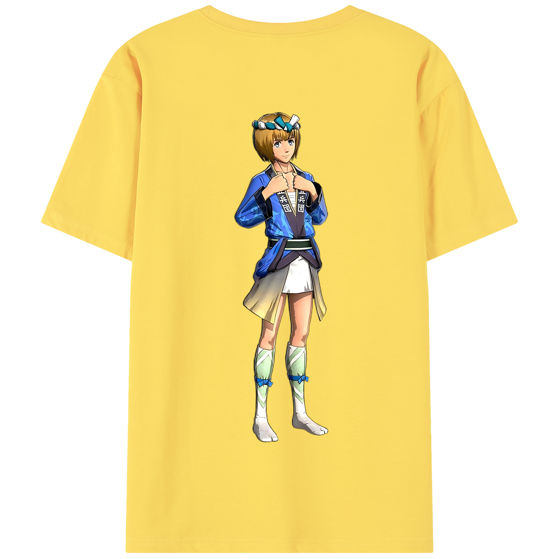 （画像用） 進撃の巨人 アルミン·アルレルト Attack on Titan Armin Arlert 綿100％半袖Tシャツ（背面プリント）