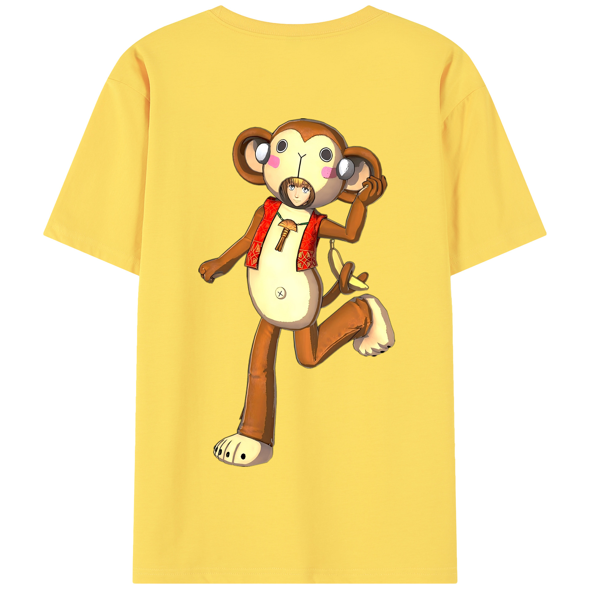 （画像用） 進撃の巨人 アルミン·アルレルト Attack on Titan Armin Arlert 綿100％半袖Tシャツ（背面プリント）