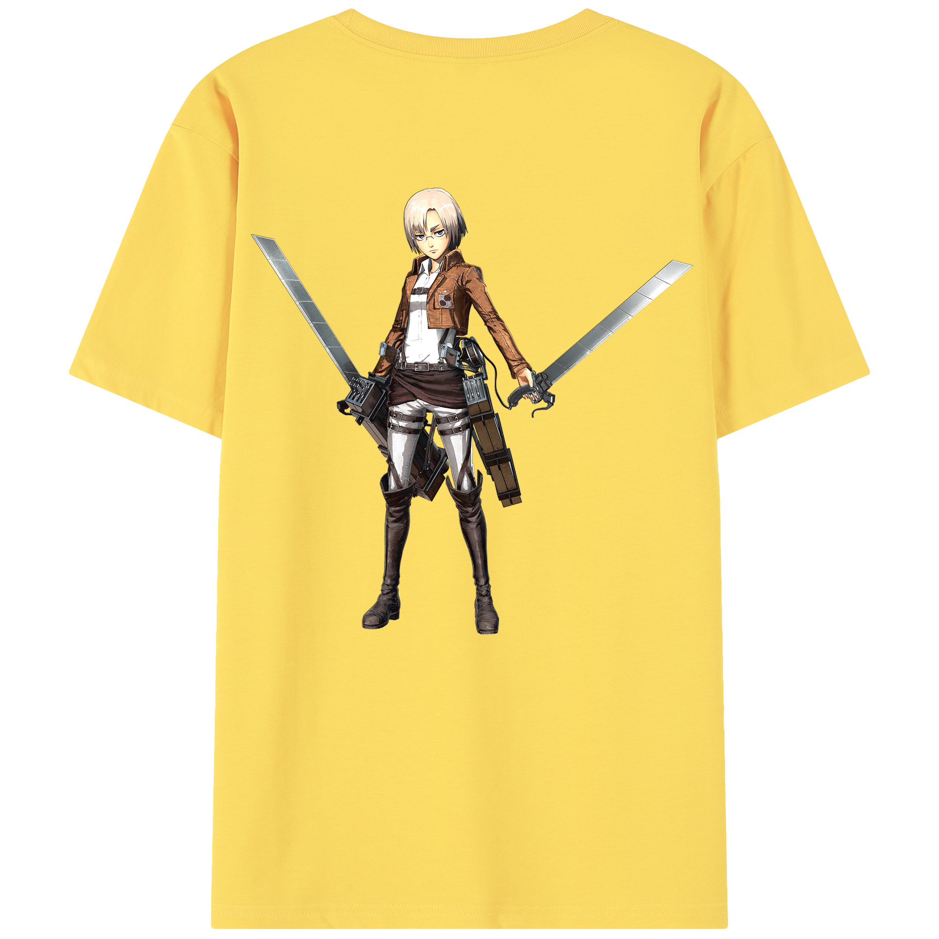 （画像用）  綿100％半袖Tシャツ（背面プリント）