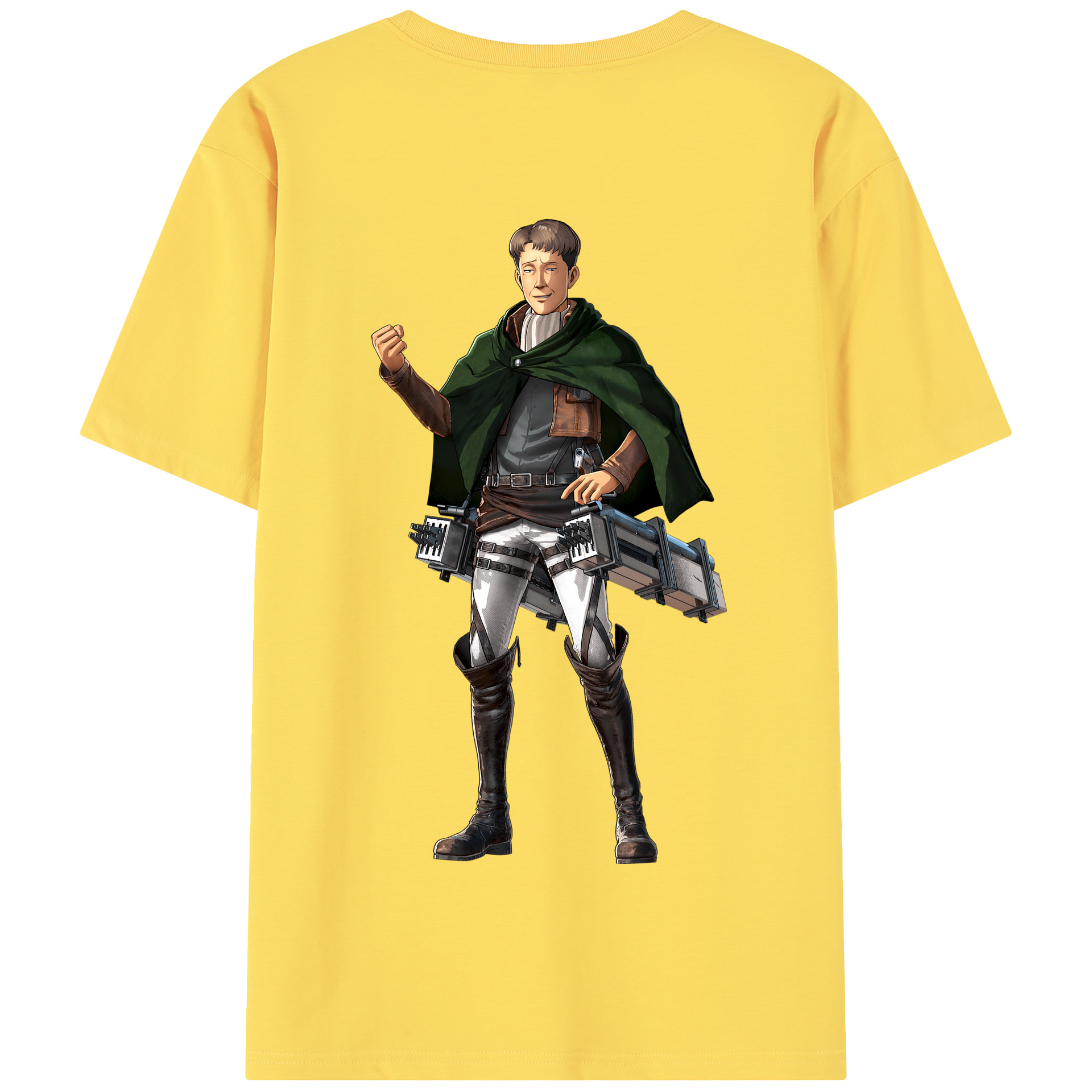 （画像用） 進撃の巨人 Attack on Titan 綿100％半袖Tシャツ（背面プリント）