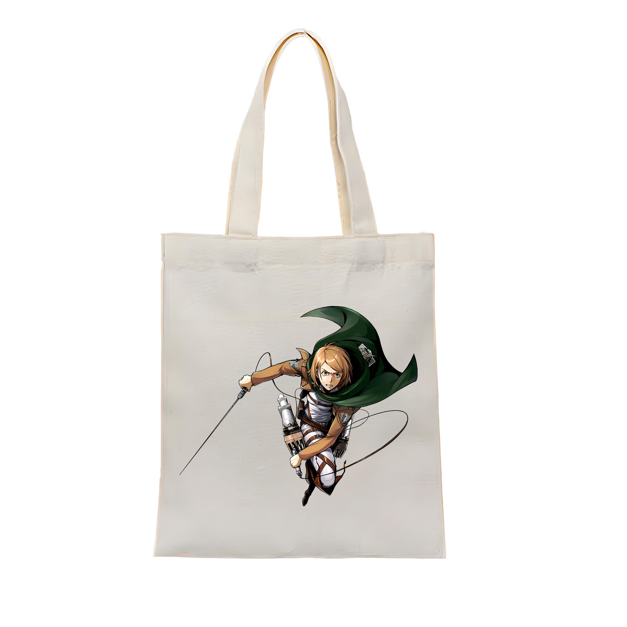 （画像用） 進撃の巨人 ペトラ·ラル Attack on Titan Petra Rall 縦型キャンバス生地手提げバッグ　トートバッグ