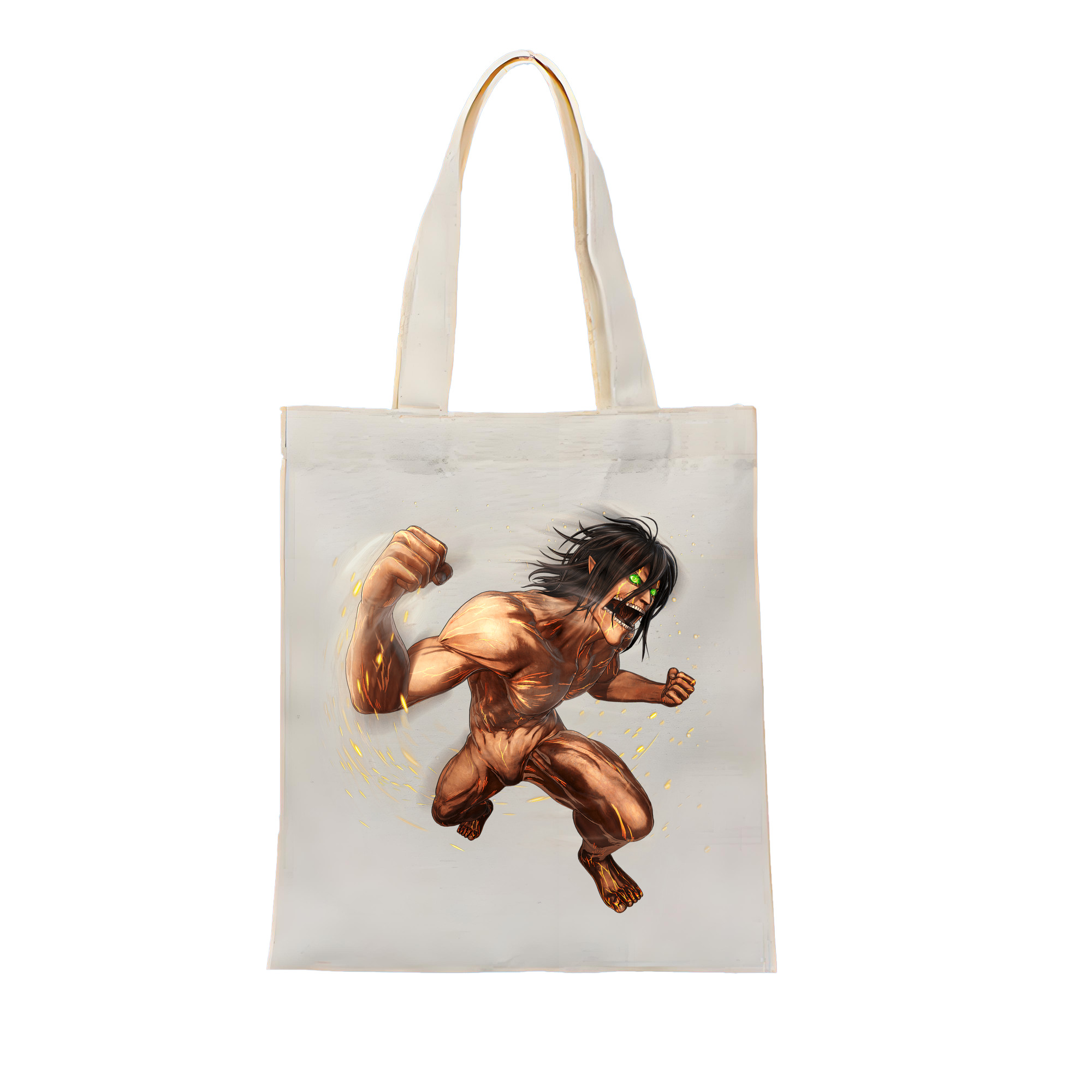 （画像用） 進撃の巨人 Attack on Titan 縦型キャンバス生地手提げバッグ　トートバッグ