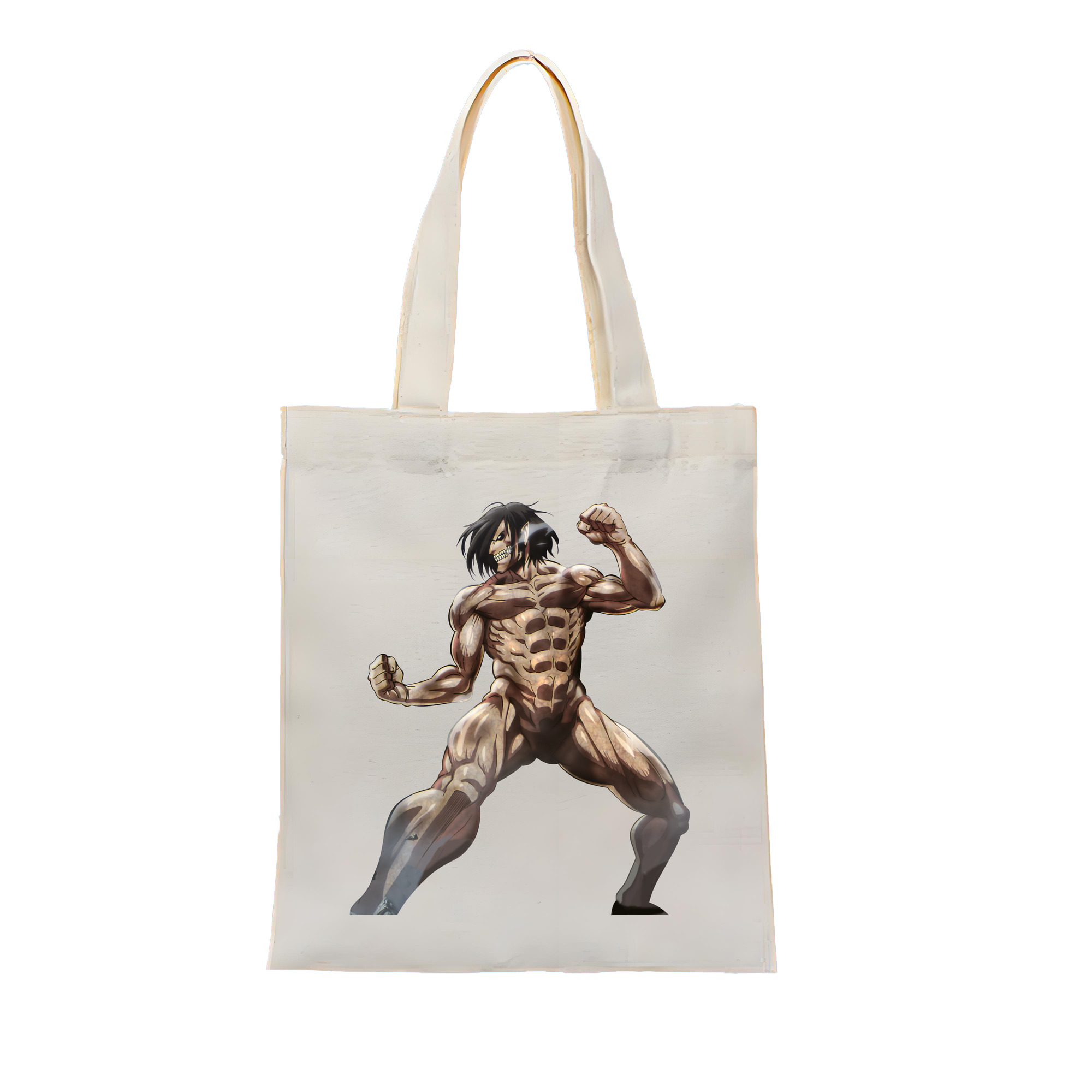 （画像用） 進撃の巨人 Attack on Titan 縦型キャンバス生地手提げバッグ　トートバッグ