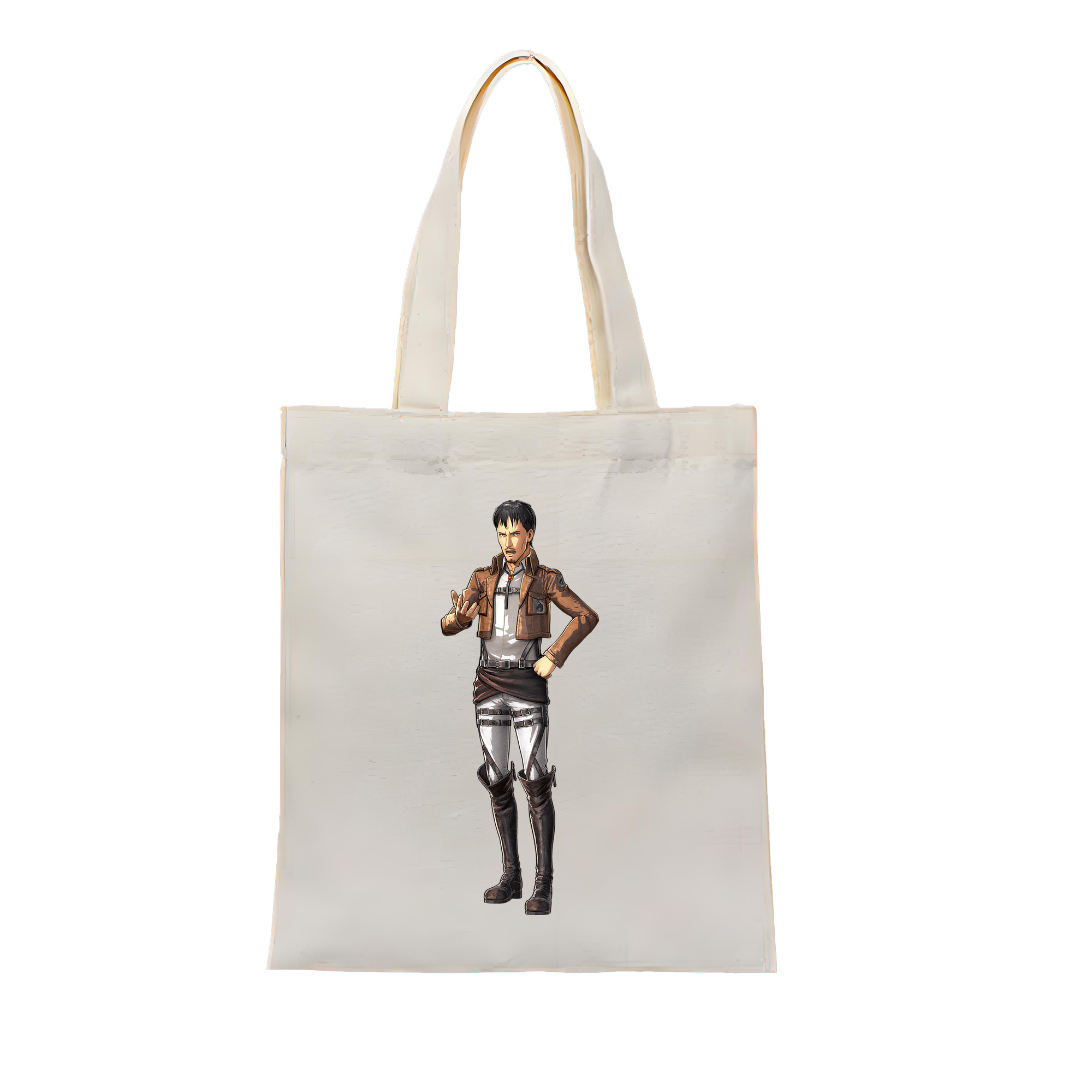 （画像用） 進撃の巨人 Attack on Titan 縦型キャンバス生地手提げバッグ　トートバッグ