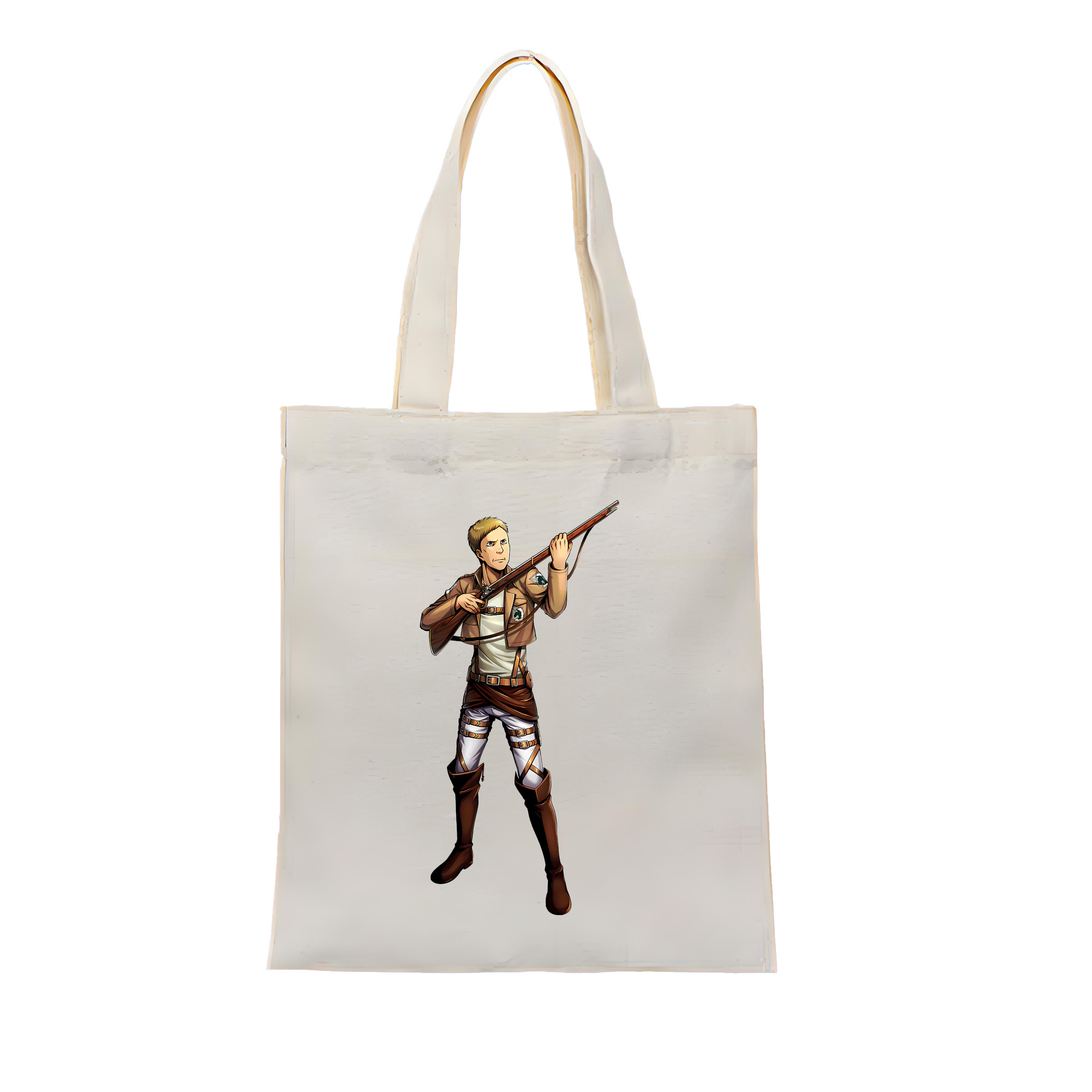 （画像用） 進撃の巨人 Attack on Titan 縦型キャンバス生地手提げバッグ　トートバッグ