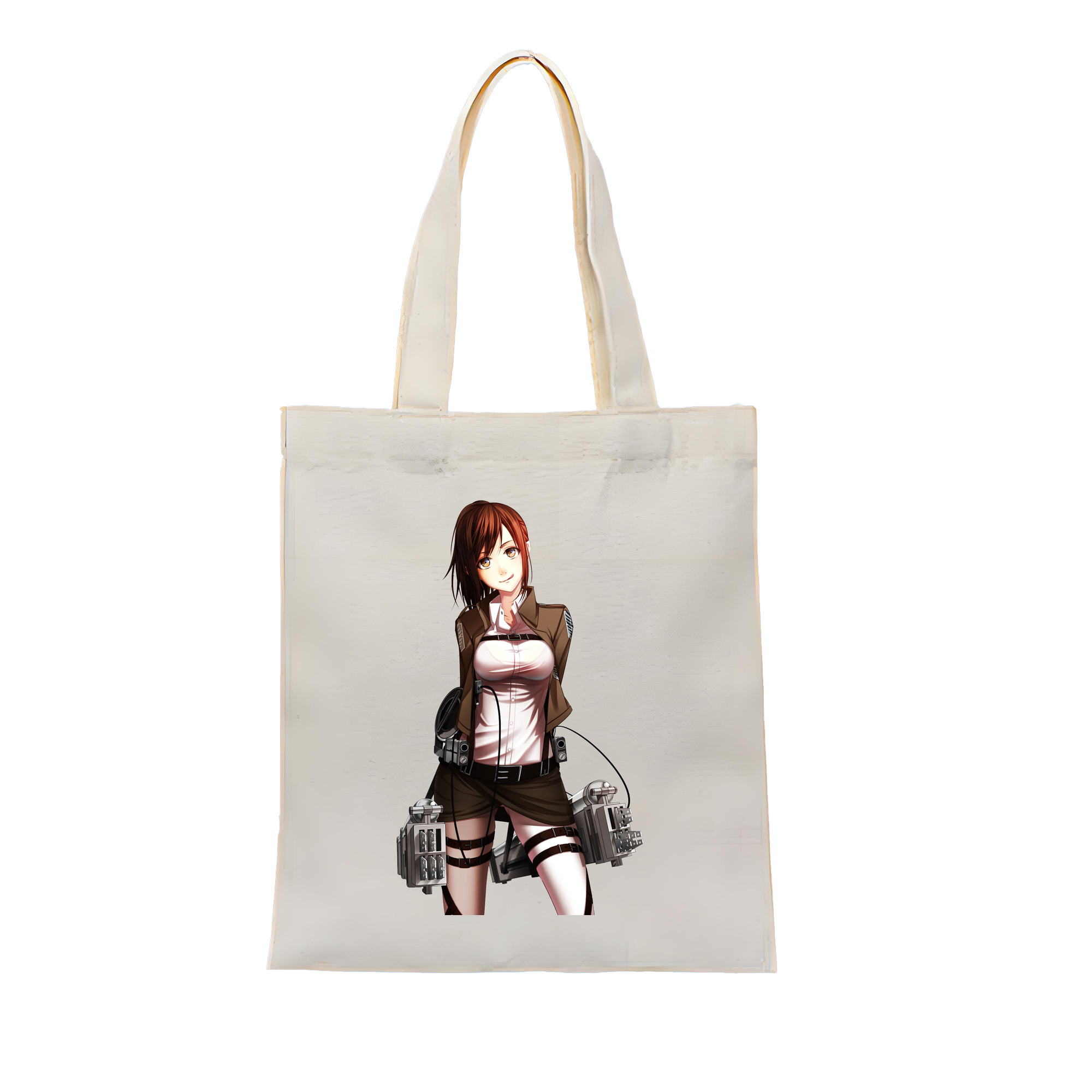 （画像用） 進撃の巨人 サシャ·ブラウス Attack on Titan Sasha Blaus 縦型キャンバス生地手提げバッグ　トートバッグ