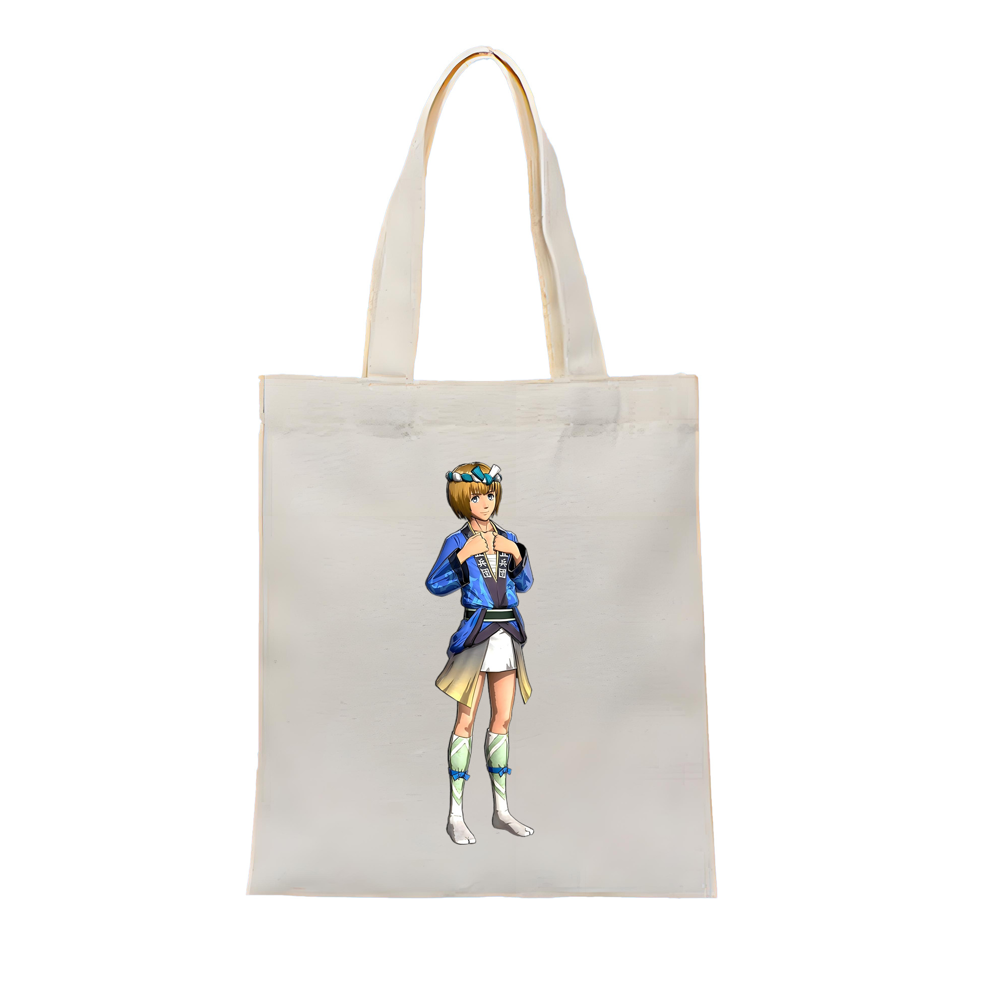 （画像用） 進撃の巨人 アルミン·アルレルト Attack on Titan Armin Arlert 縦型キャンバス生地手提げバッグ　トートバッグ