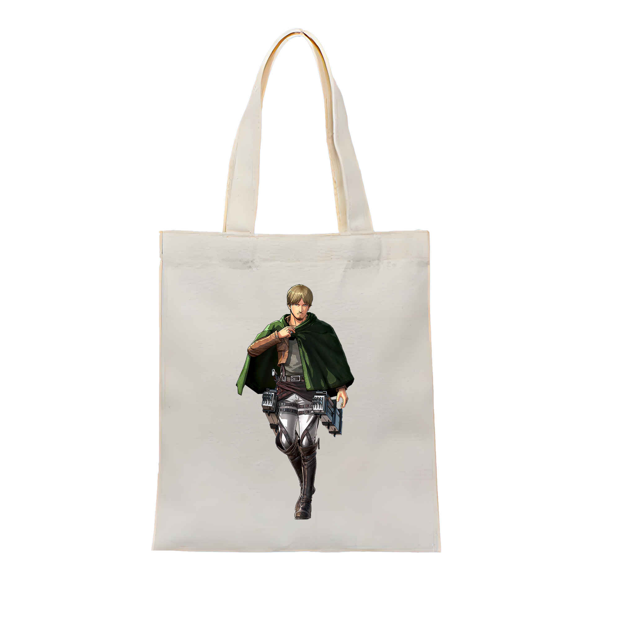 （画像用） 進撃の巨人 ミケ·ザカリアス Attack on Titan Mike Zakarius 縦型キャンバス生地手提げバッグ　トートバッグ