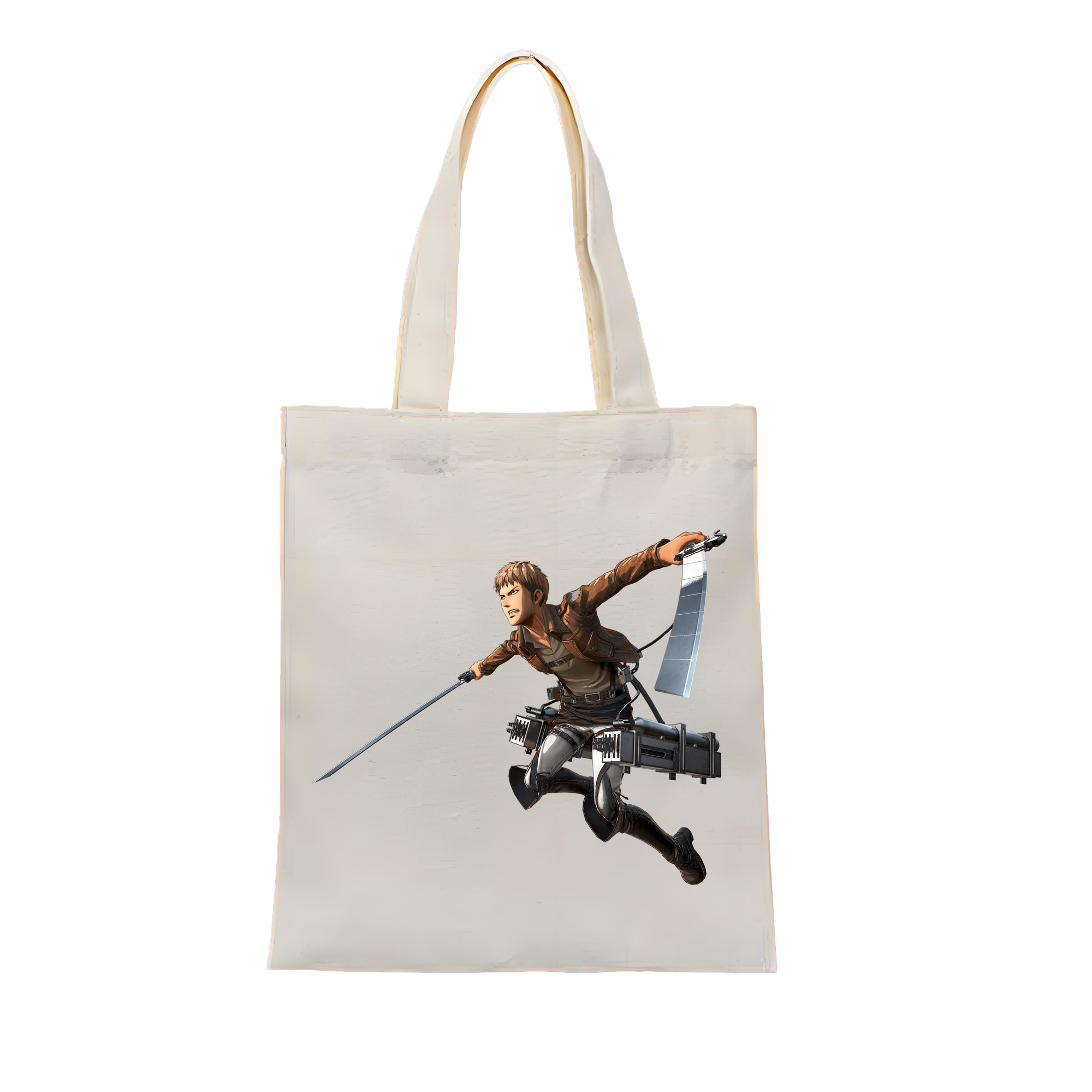 （画像用） 進撃の巨人 ジャン・キルシュタイン Attack on Titan Jean Kirstein 縦型キャンバス生地手提げバッグ　トートバッグ