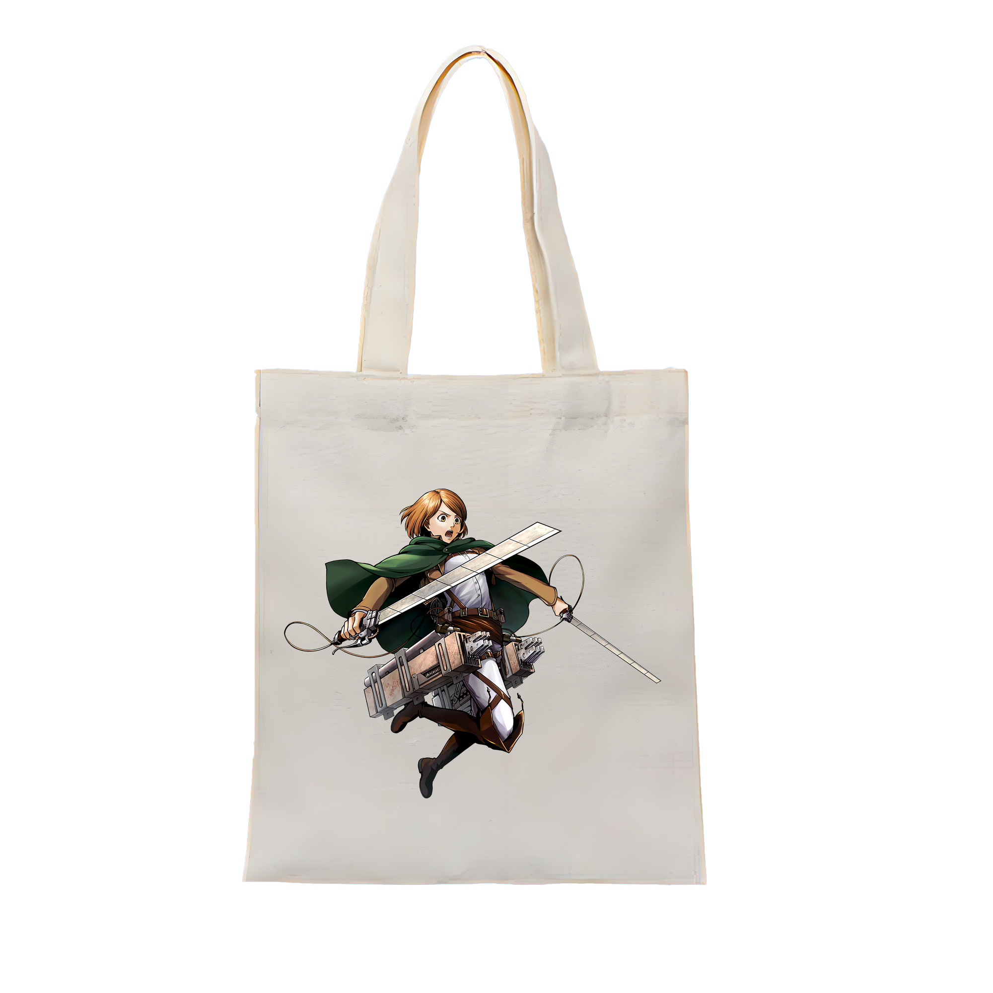 （画像用） 進撃の巨人 ペトラ·ラル Attack on Titan Petra Rall 縦型キャンバス生地手提げバッグ　トートバッグ
