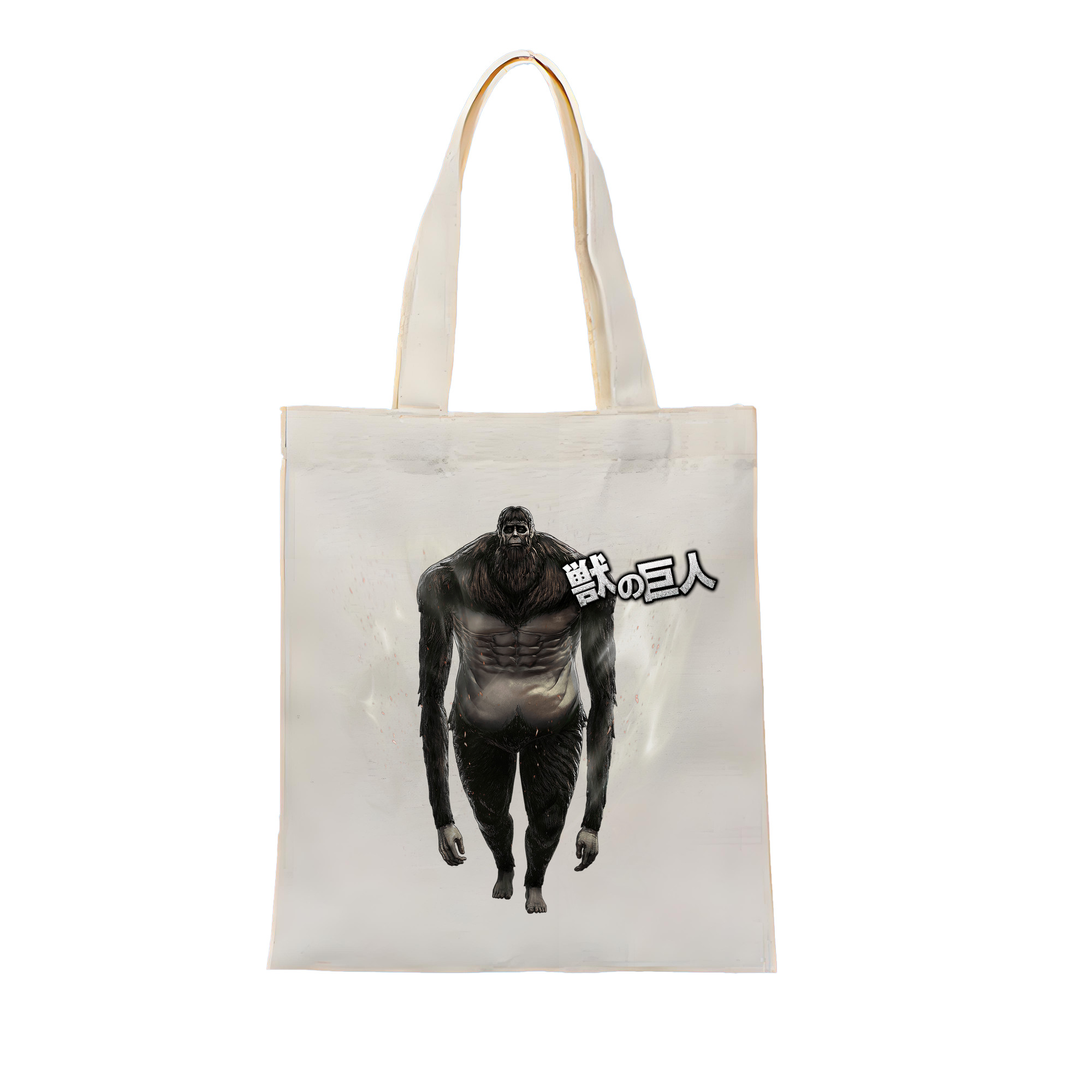 （画像用） 進撃の巨人 Attack on Titan 縦型キャンバス生地手提げバッグ　トートバッグ