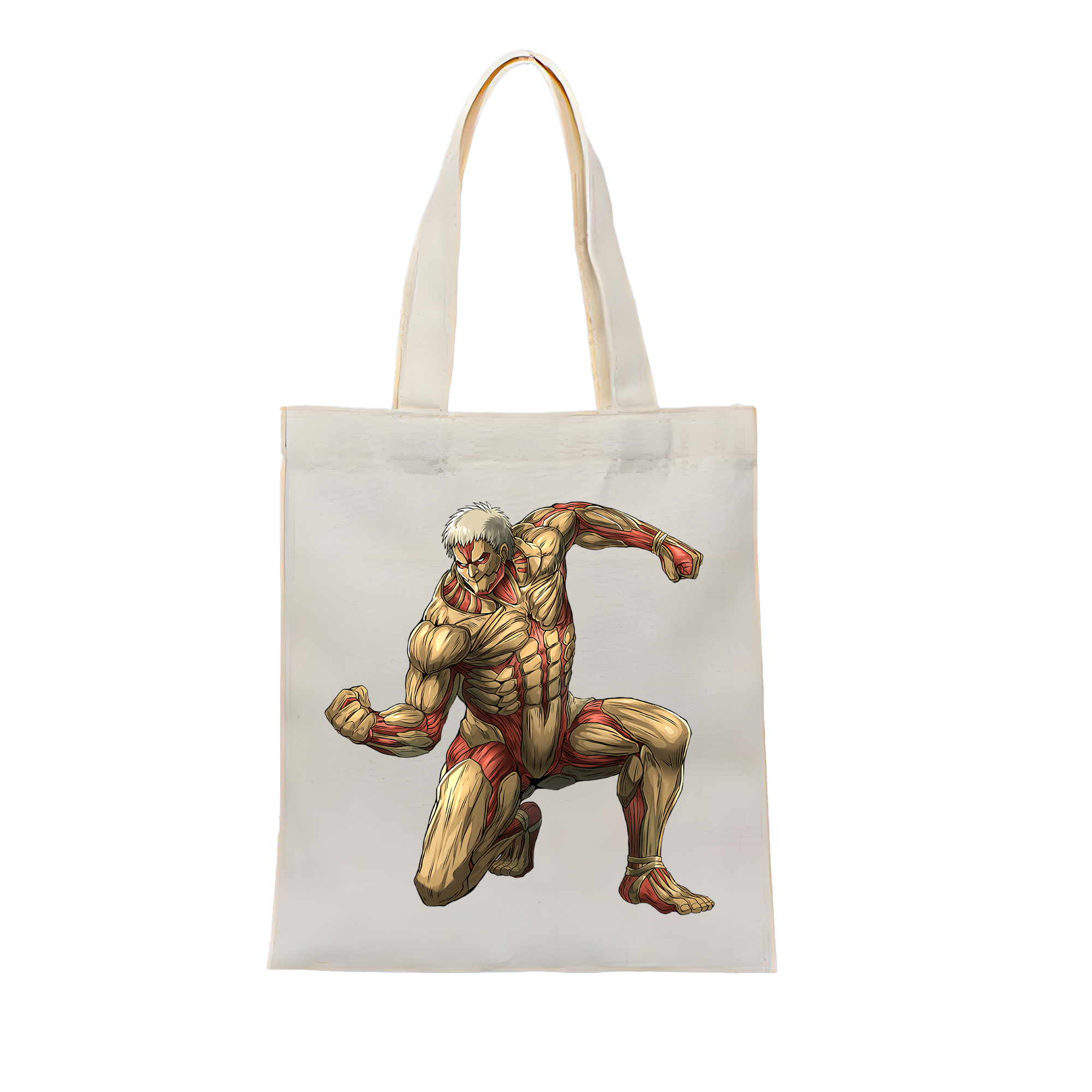（画像用） 進撃の巨人 Attack on Titan 縦型キャンバス生地手提げバッグ　トートバッグ