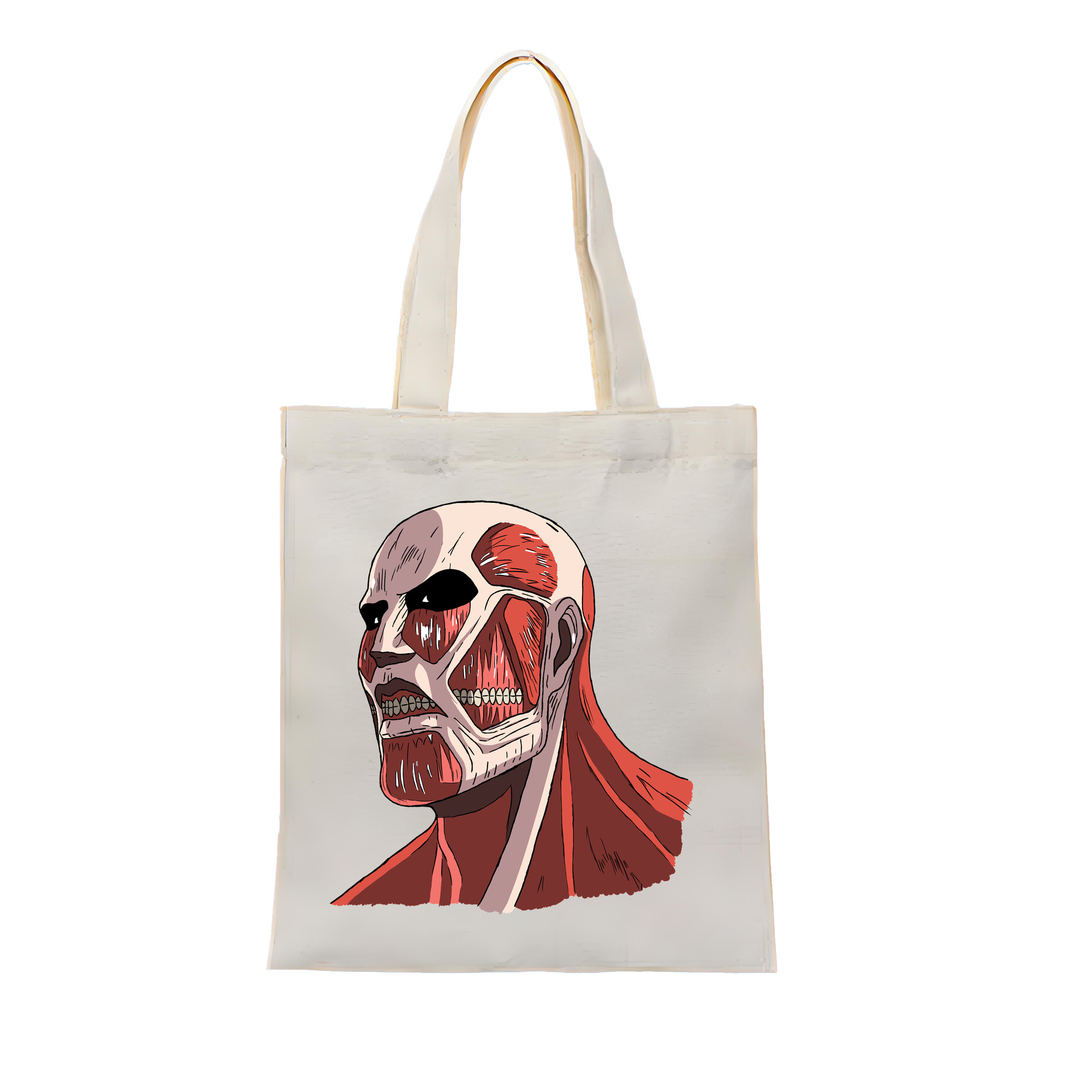 （画像用） 進撃の巨人 Attack on Titan 縦型キャンバス生地手提げバッグ　トートバッグ