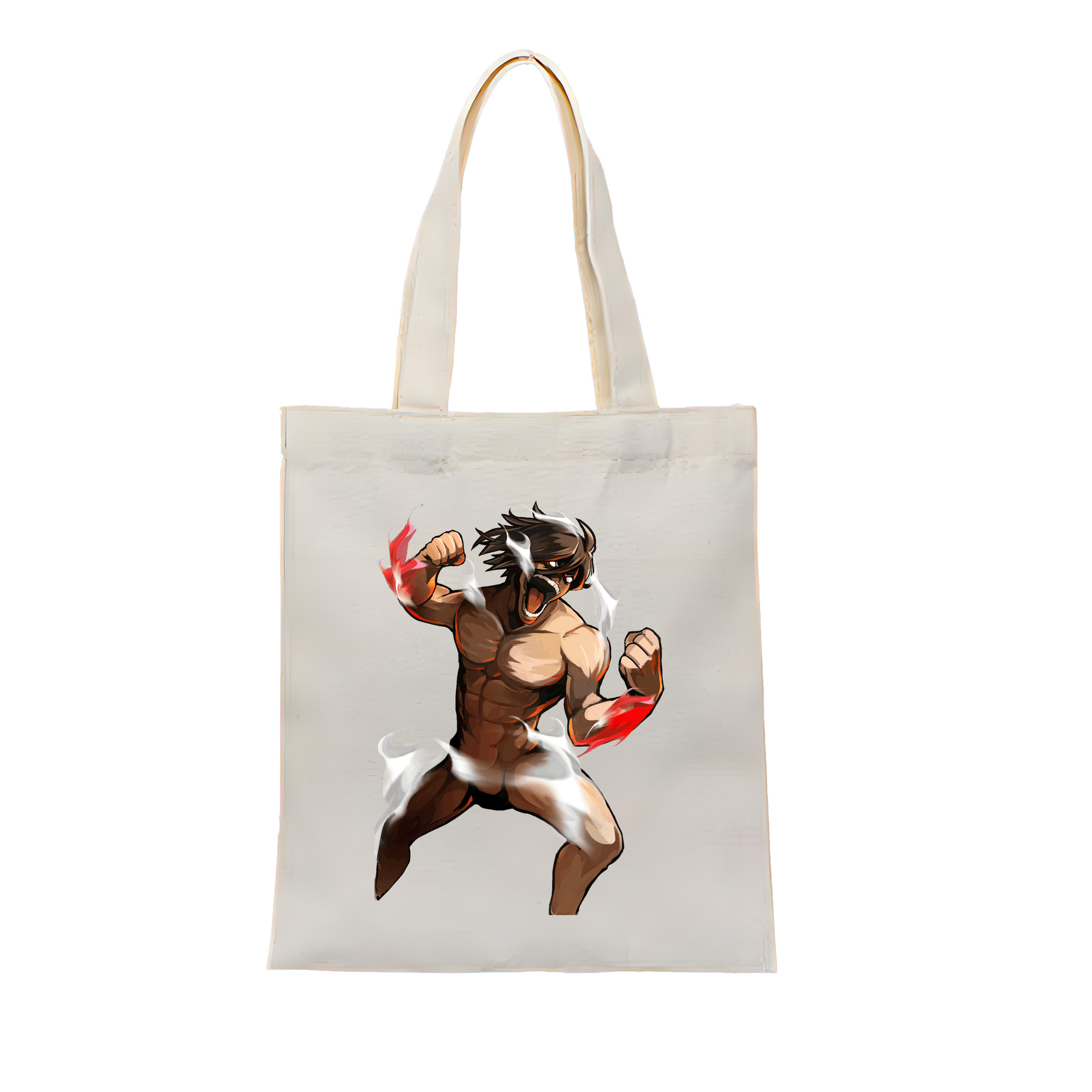（画像用） 進撃の巨人 Attack on Titan 縦型キャンバス生地手提げバッグ　トートバッグ