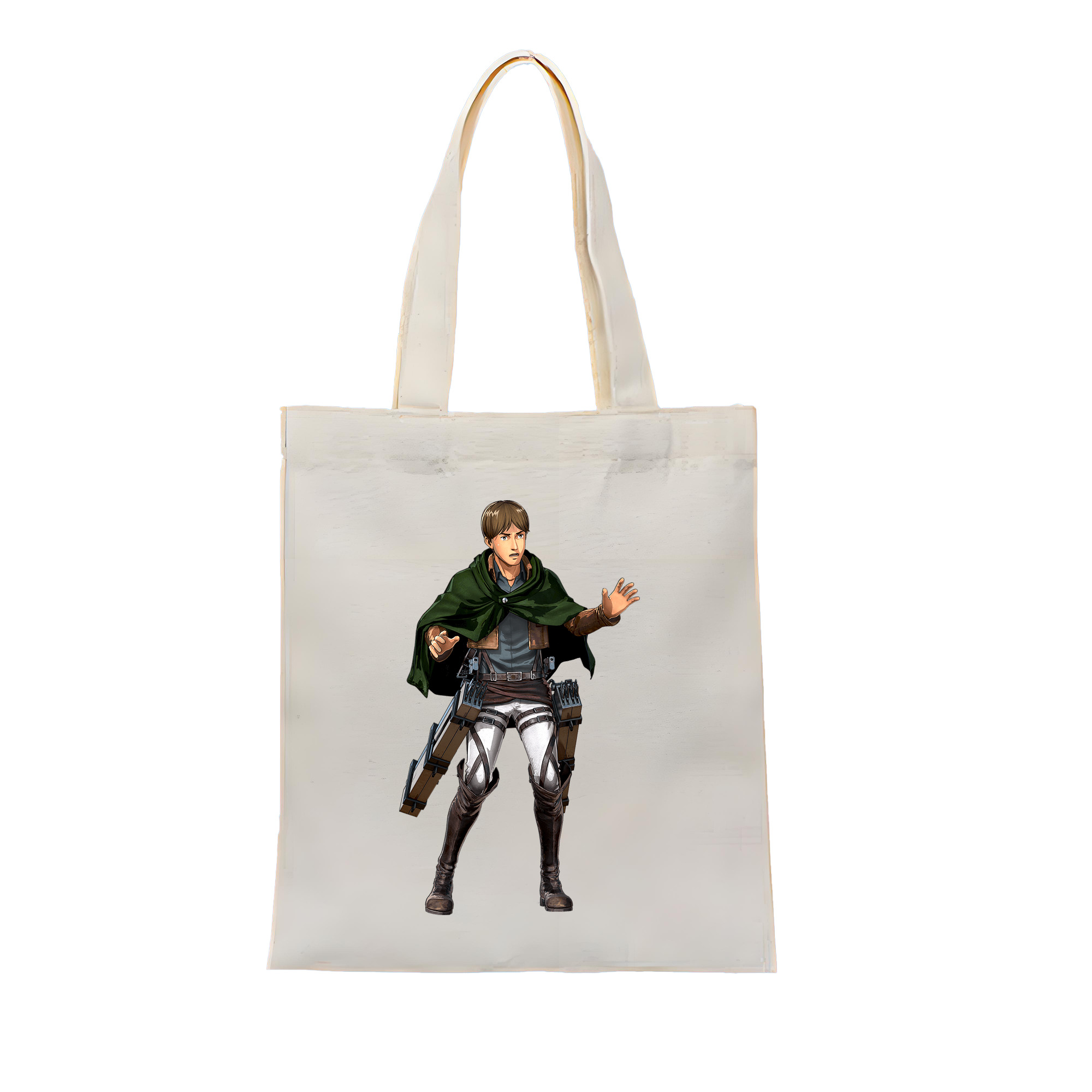 （画像用） 進撃の巨人 Attack on Titan 縦型キャンバス生地手提げバッグ　トートバッグ