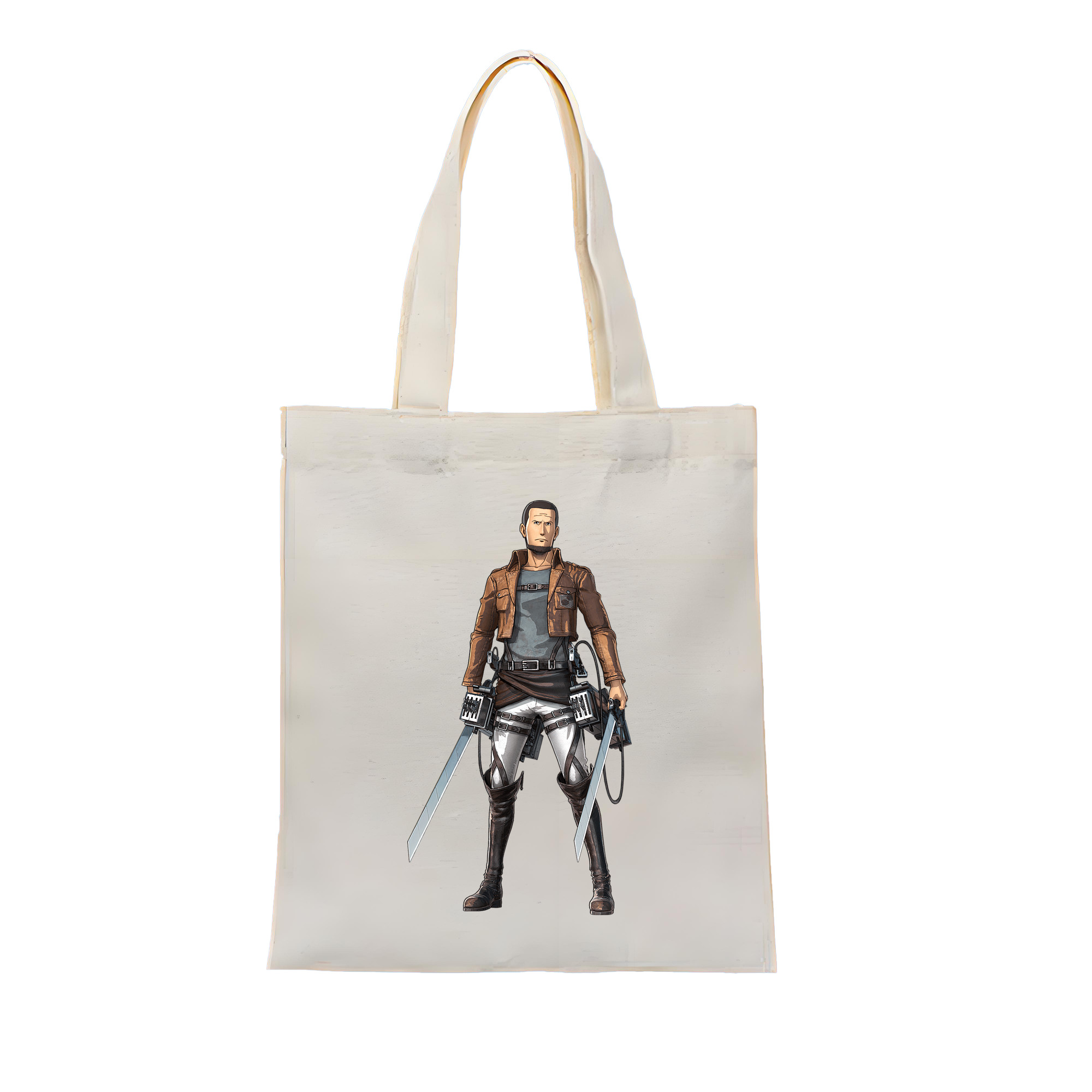 （画像用） 進撃の巨人 Attack on Titan 縦型キャンバス生地手提げバッグ　トートバッグ