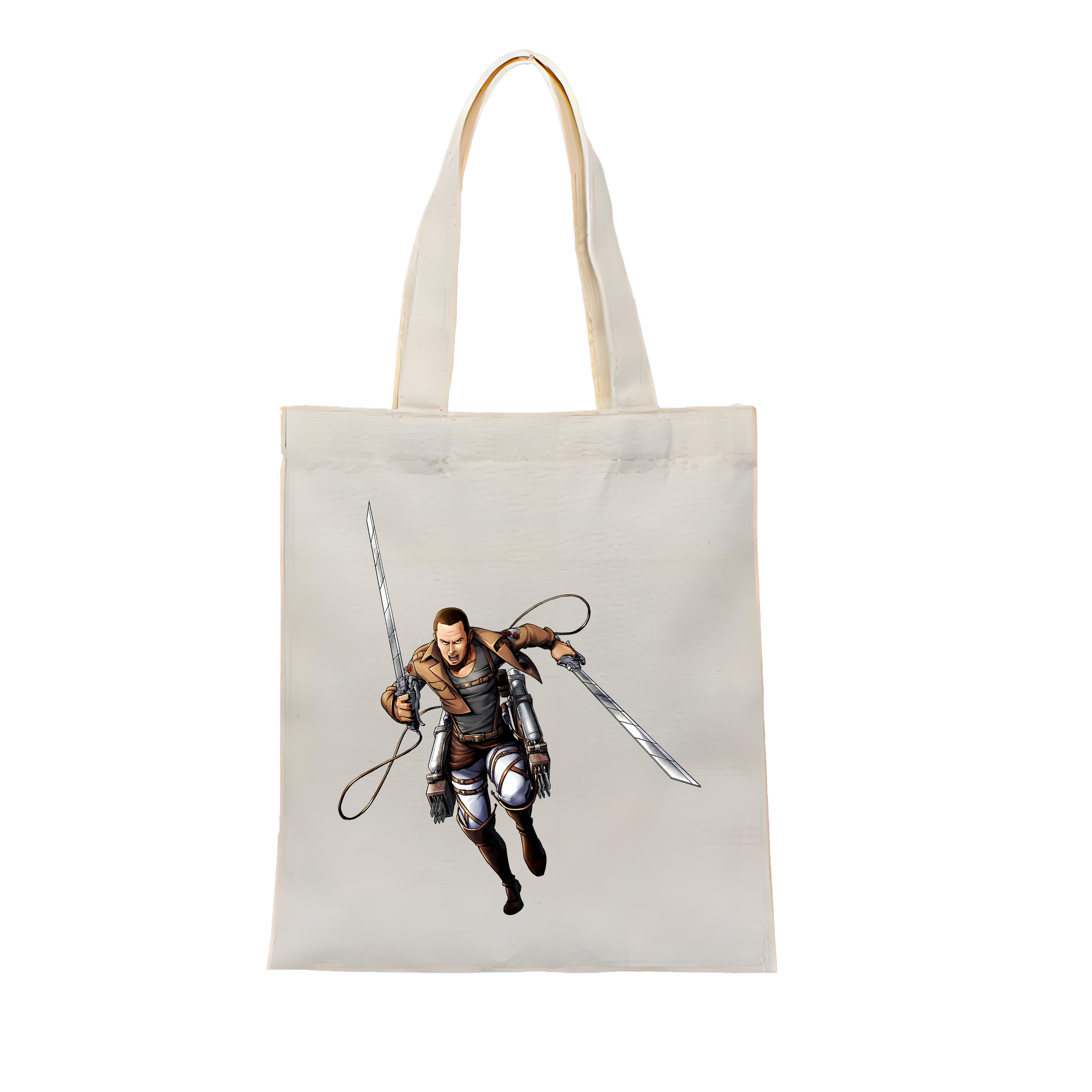 （画像用） 進撃の巨人 Attack on Titan 縦型キャンバス生地手提げバッグ　トートバッグ