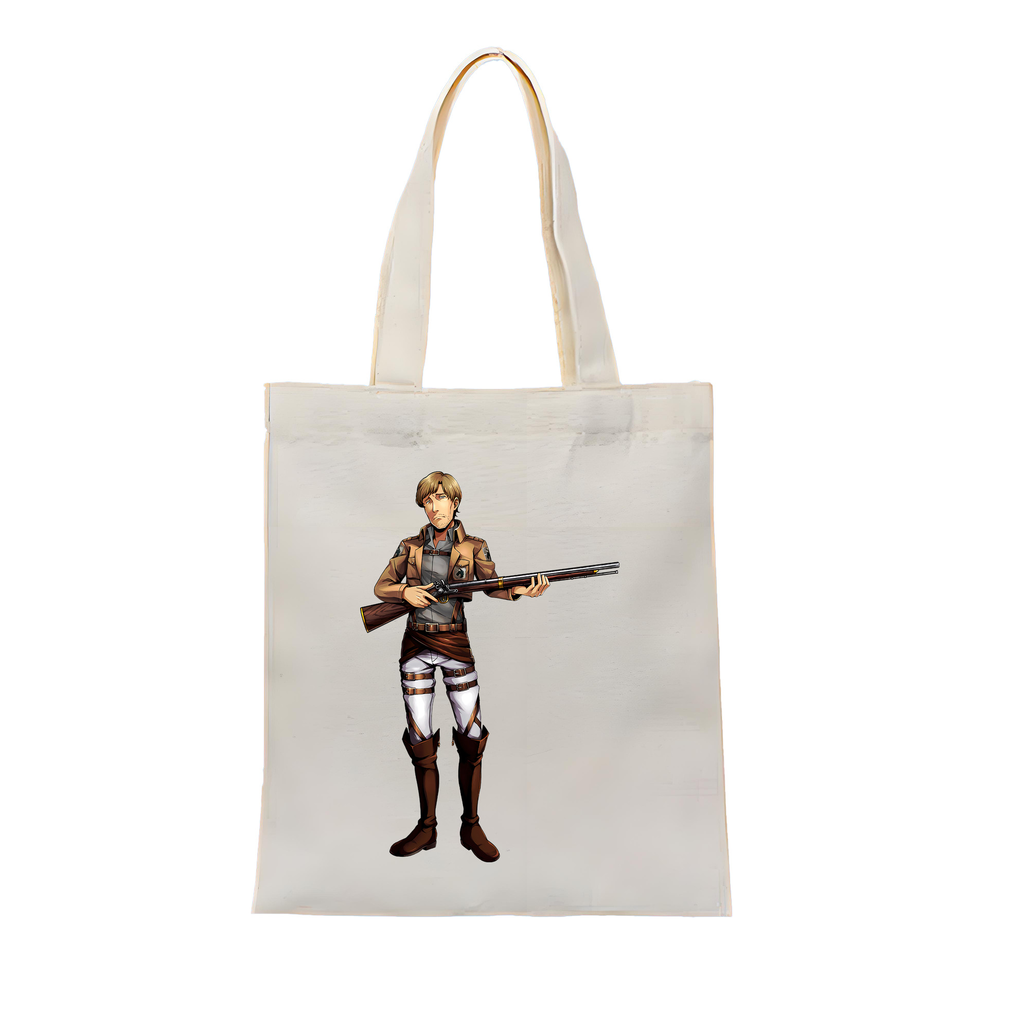 （画像用） 進撃の巨人 Attack on Titan 縦型キャンバス生地手提げバッグ　トートバッグ